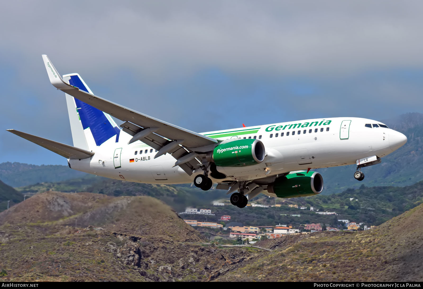 Aircraft Photo of D-ABLB | Boeing 737-76J | Germania | AirHistory.net #406977