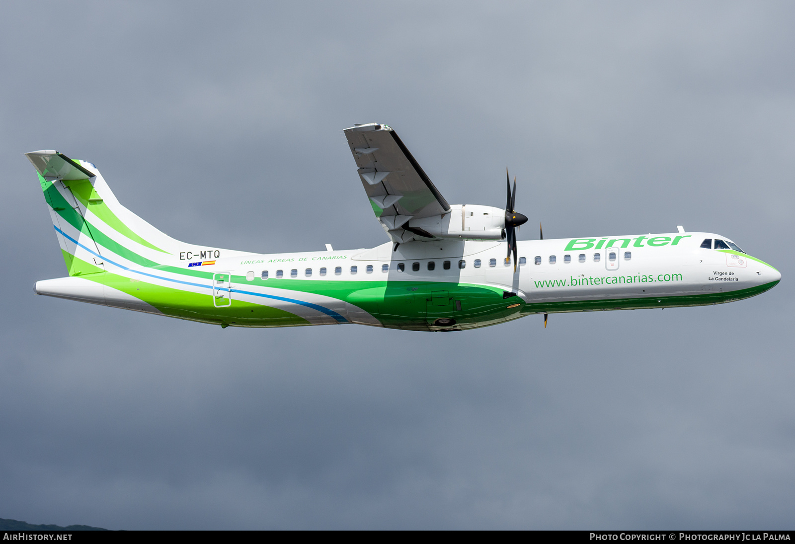 Aircraft Photo of EC-MTQ | ATR ATR-72-600 (ATR-72-212A) | Binter Canarias | AirHistory.net #406980