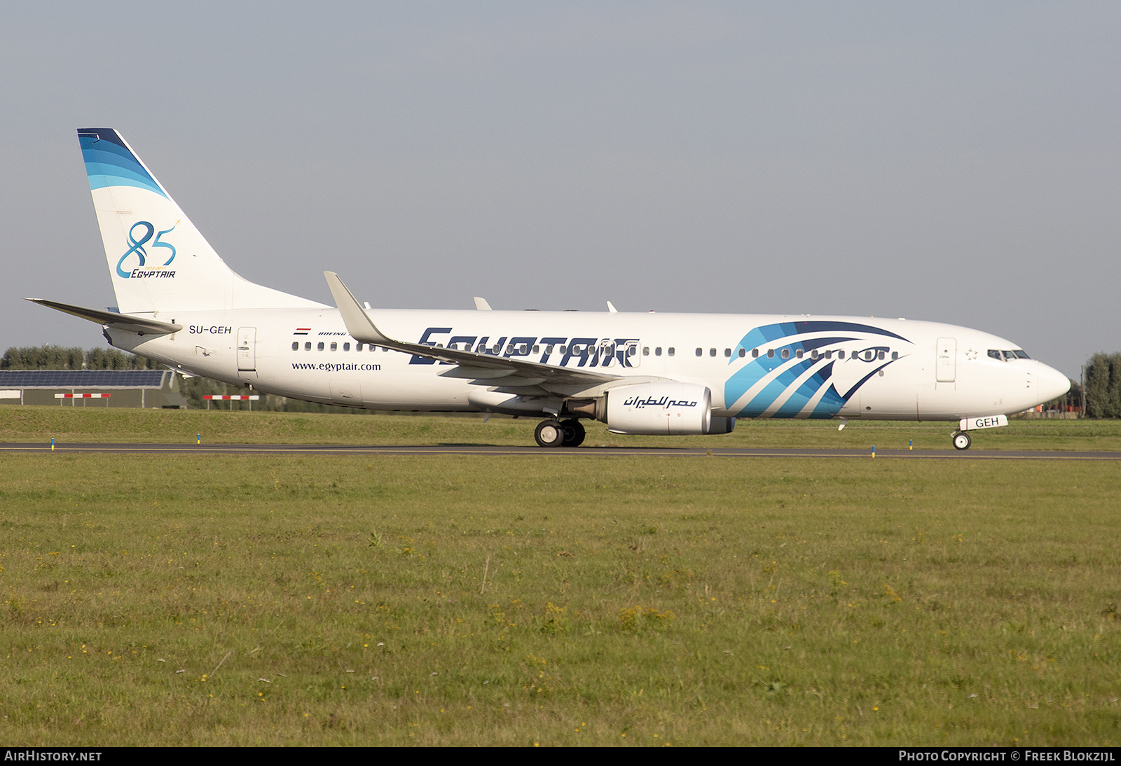 Aircraft Photo of SU-GEH | Boeing 737-800 | EgyptAir | AirHistory.net #406982