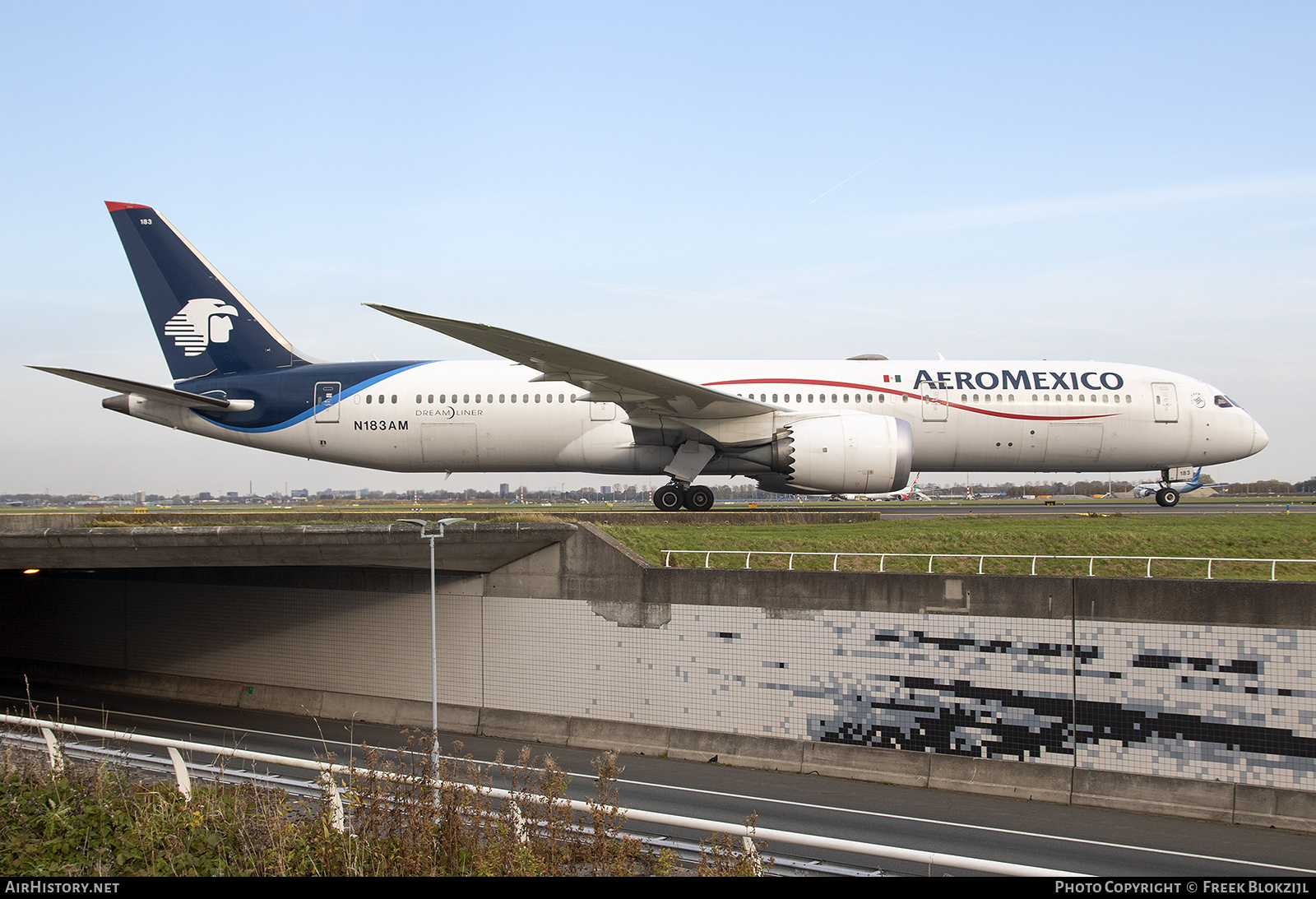 Aircraft Photo of N183AM | Boeing 787-9 Dreamliner | AeroMéxico | AirHistory.net #406985