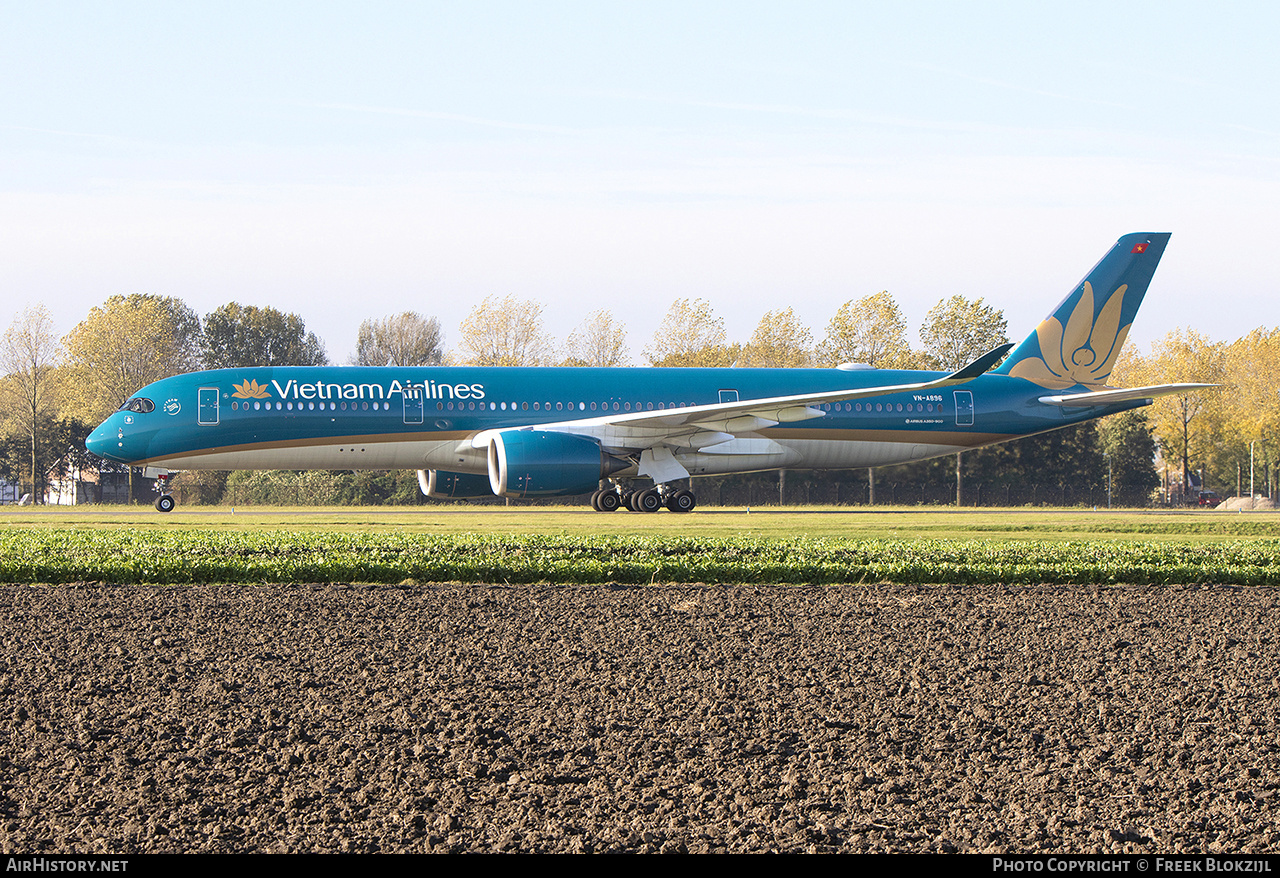 Aircraft Photo of VN-A896 | Airbus A350-941 | Vietnam Airlines | AirHistory.net #406987
