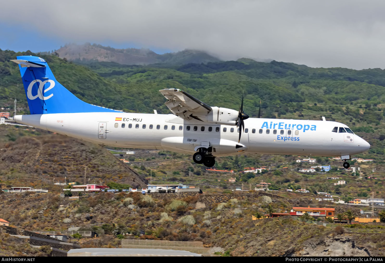 Aircraft Photo of EC-MUJ | ATR ATR-72-500 (ATR-72-212A) | Air Europa Express | AirHistory.net #406990