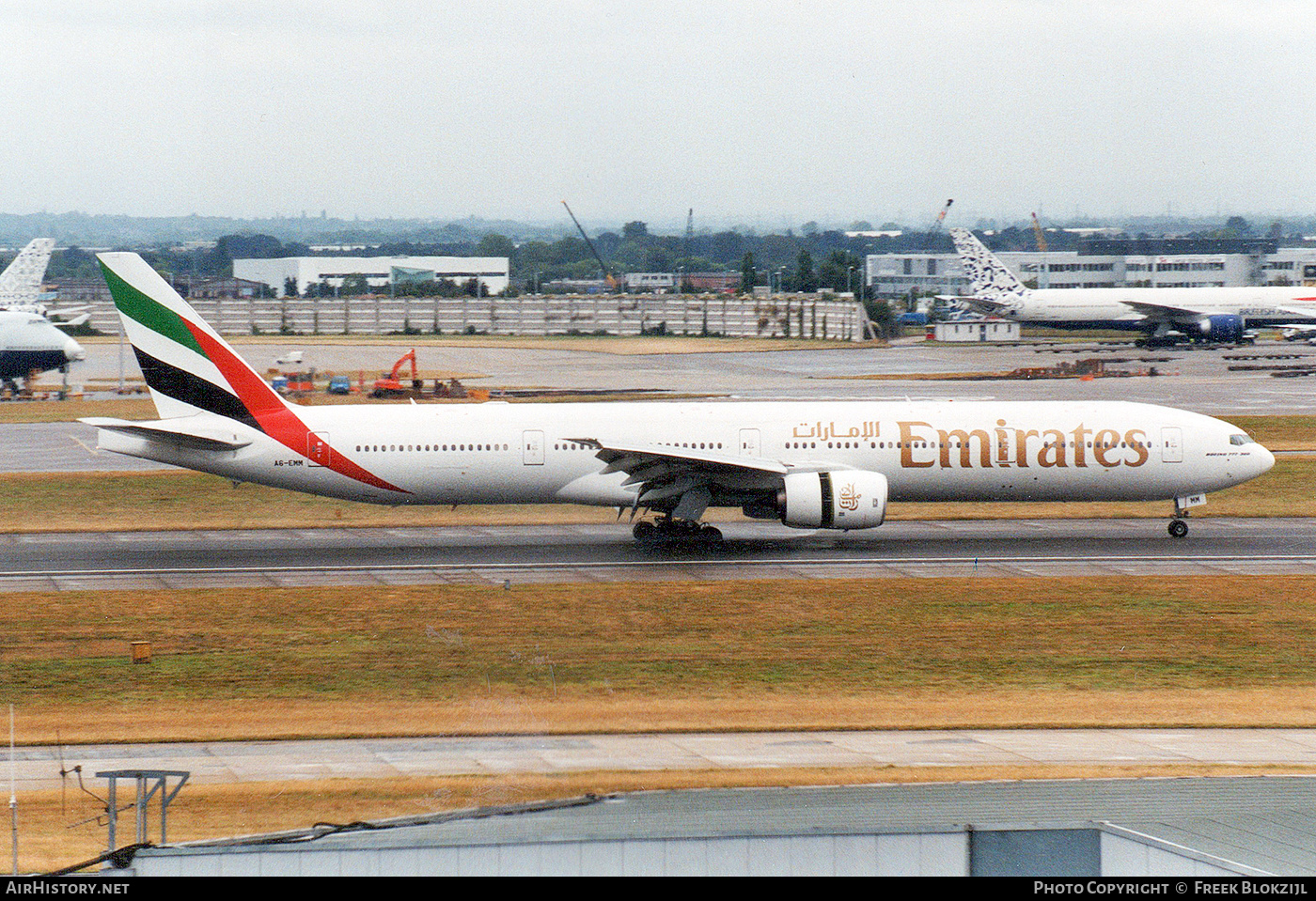Aircraft Photo of A6-EMM | Boeing 777-31H | Emirates | AirHistory.net #406991