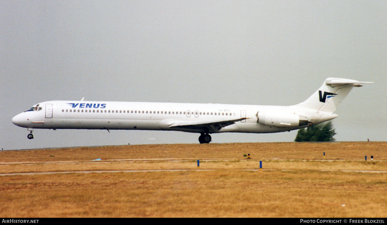 Aircraft Photo of SX-BFO | McDonnell Douglas MD-83 (DC-9-83) | Venus Airlines | AirHistory.net #406996