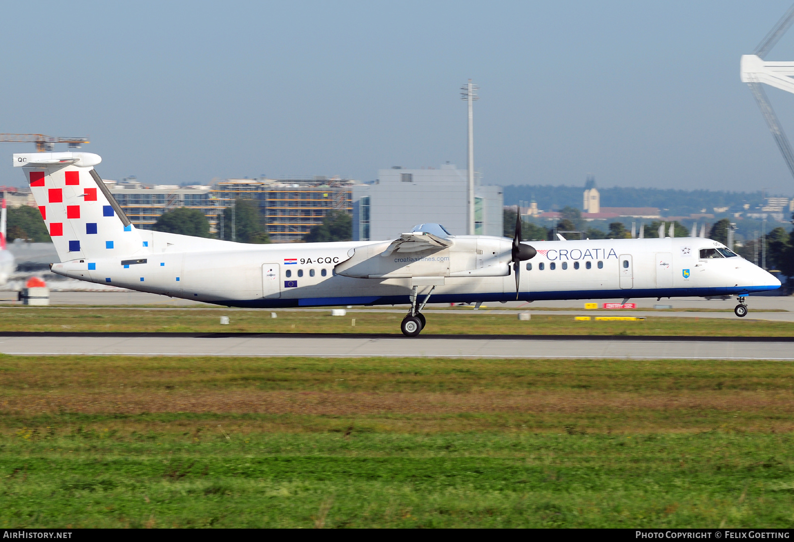 Aircraft Photo of 9A-CQC | Bombardier DHC-8-402 Dash 8 | Croatia Airlines | AirHistory.net #406997