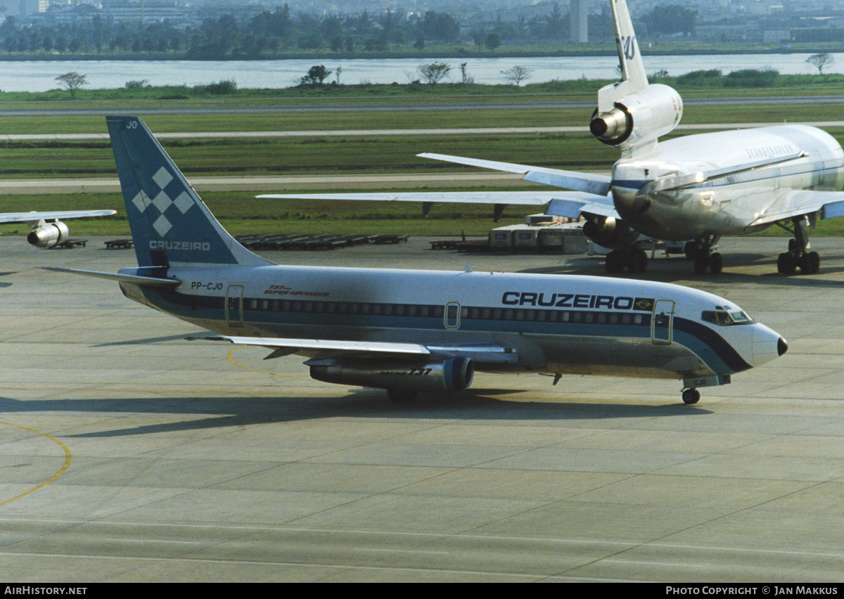 Aircraft Photo of PP-CJO | Boeing 737-2C3/Adv | Cruzeiro | AirHistory.net #407005