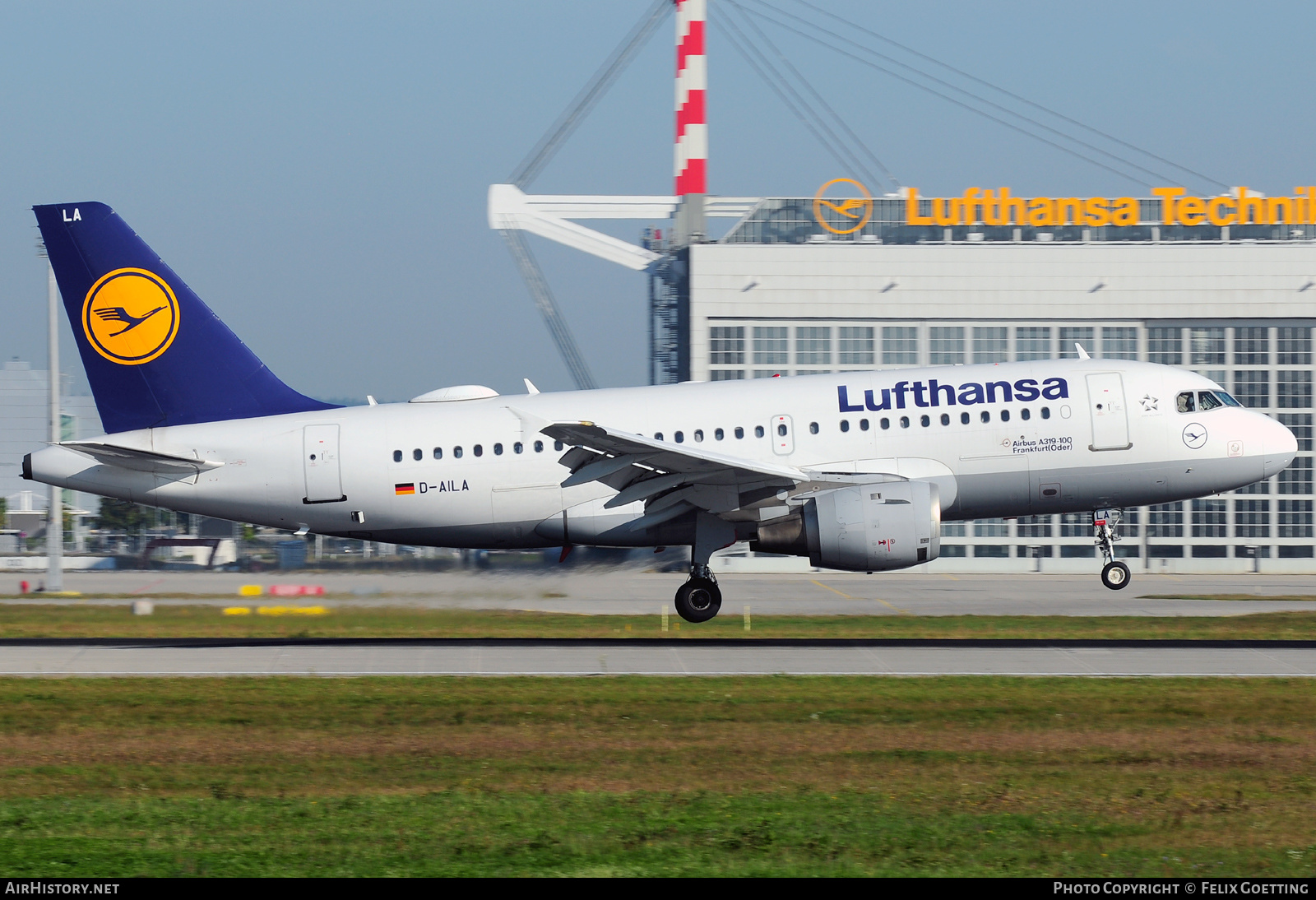 Aircraft Photo of D-AILA | Airbus A319-114 | Lufthansa | AirHistory.net #407008