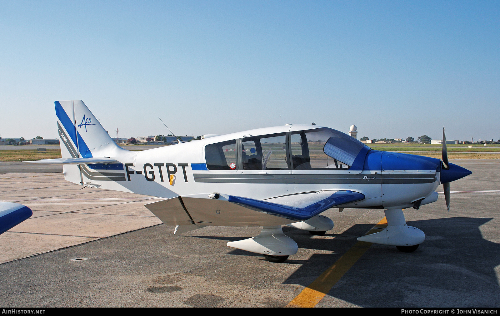 Aircraft Photo of F-GTPT | Robin DR-400-180 Regent | Aeroclub du Dauphine - ACD | AirHistory.net #407015