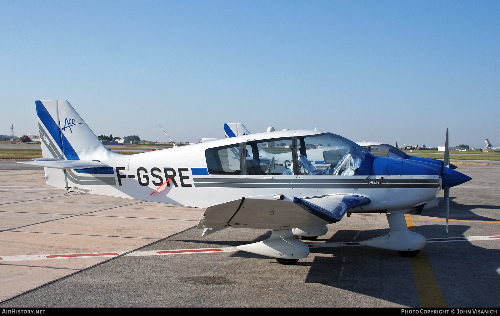 Aircraft Photo of F-GSRE | Robin DR-400-160 Major | Aeroclub du Dauphine - ACD | AirHistory.net #407017