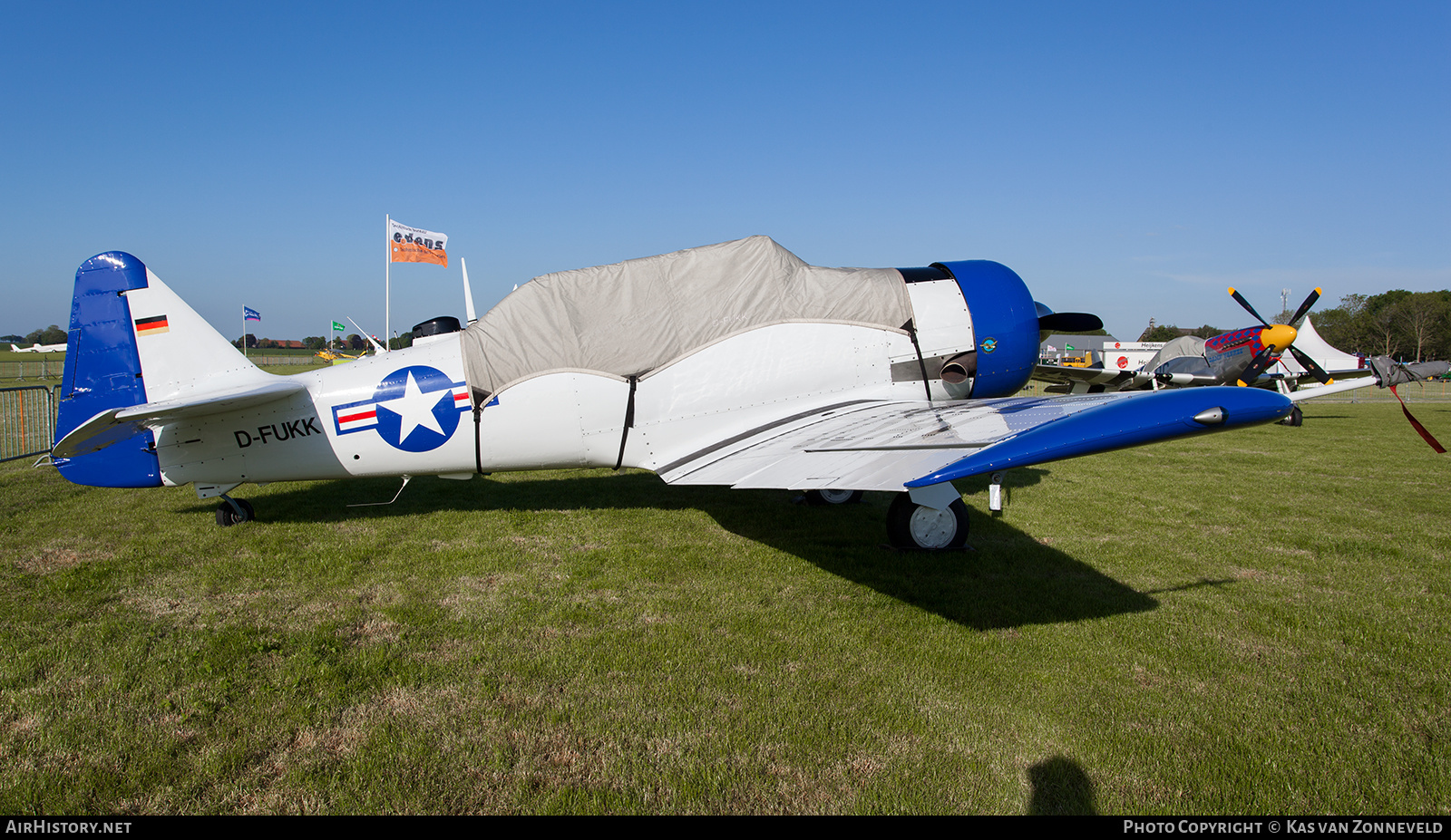 Aircraft Photo of D-FUKK | North American T-6J Harvard Mk IV | USA - Air Force | AirHistory.net #407056