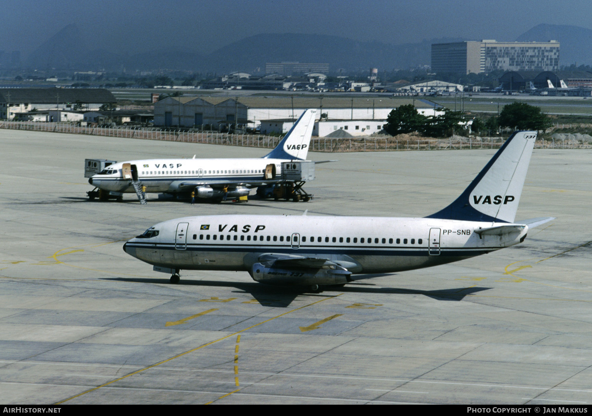 Aircraft Photo of PP-SNB | Boeing 737-2A1/Adv | VASP | AirHistory.net #407063