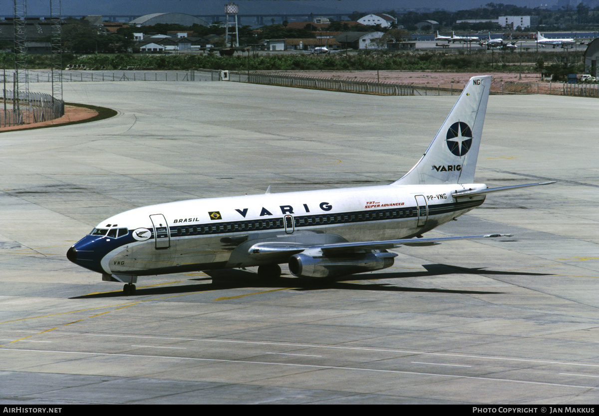 Aircraft Photo of PP-VNG | Boeing 737-2K9/Adv | Varig | AirHistory.net #407072