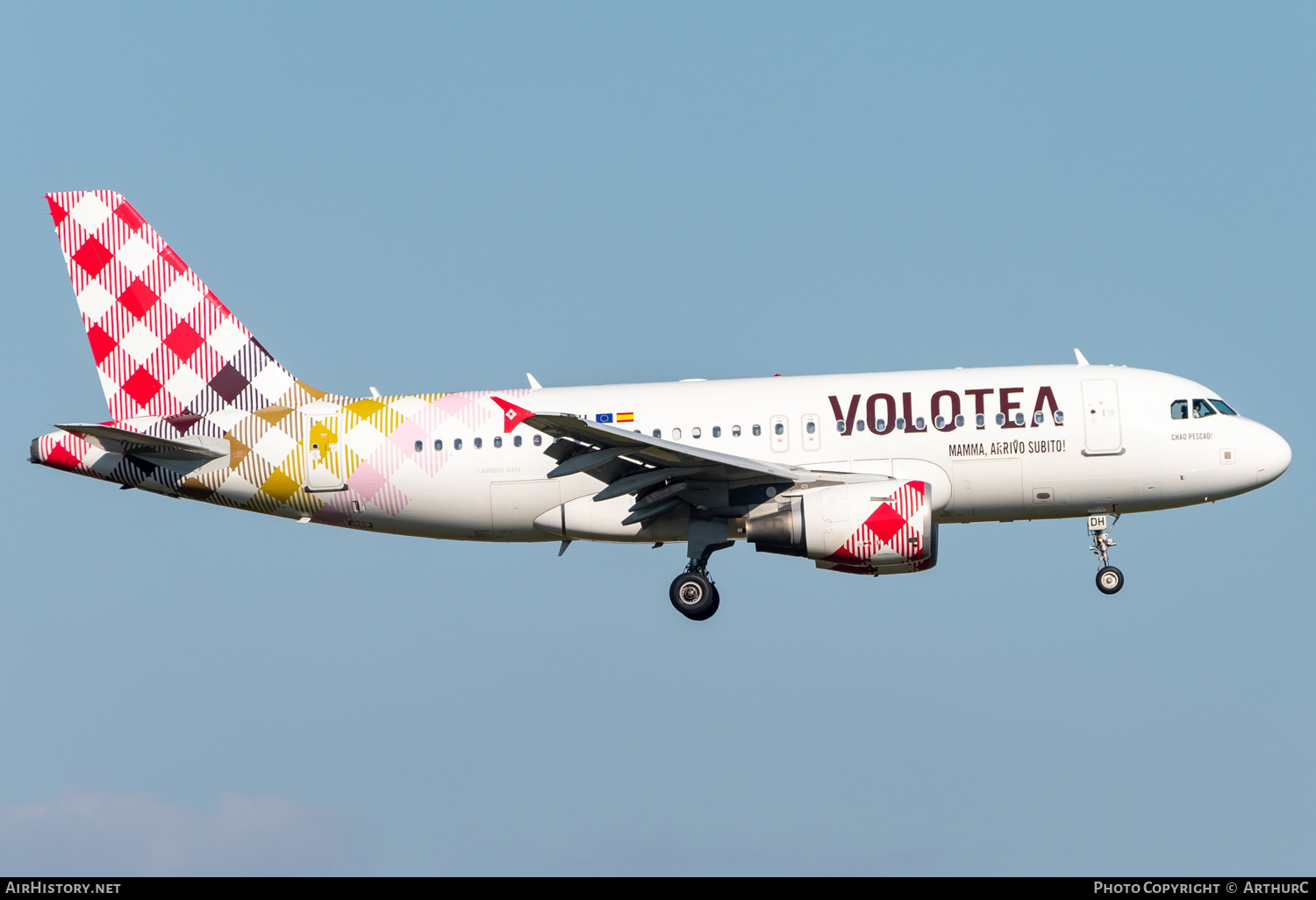 Aircraft Photo of EC-NDH | Airbus A319-111 | Volotea | AirHistory.net #407073