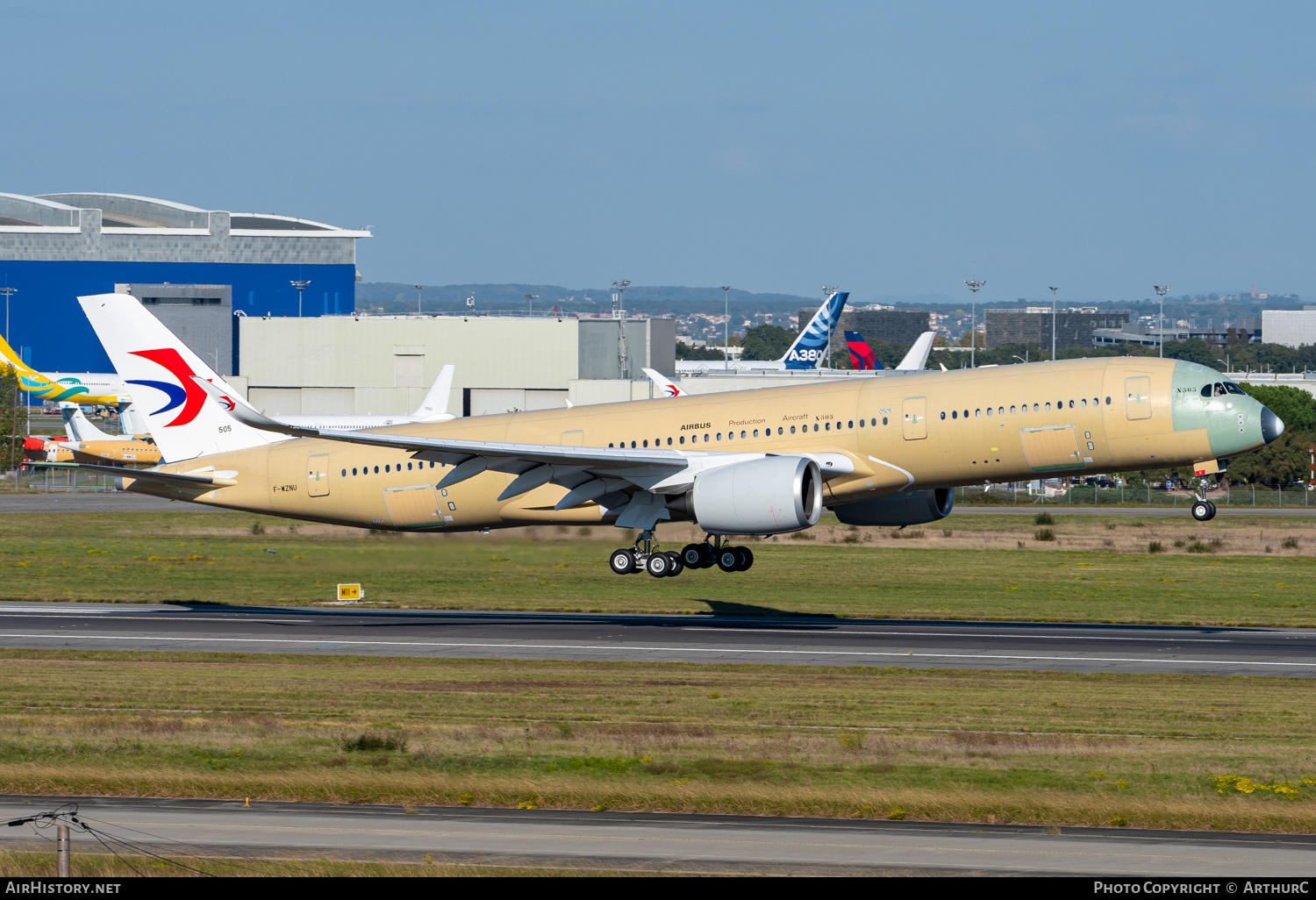 Aircraft Photo of F-WZNU | Airbus A350-941 | China Eastern Airlines | AirHistory.net #407076