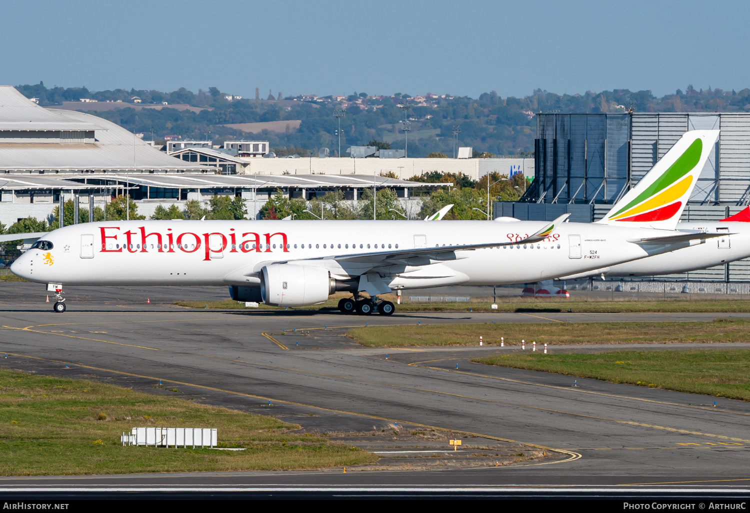 Aircraft Photo of F-WZFH / ET-AYM | Airbus A350-941 | Ethiopian Airlines | AirHistory.net #407083