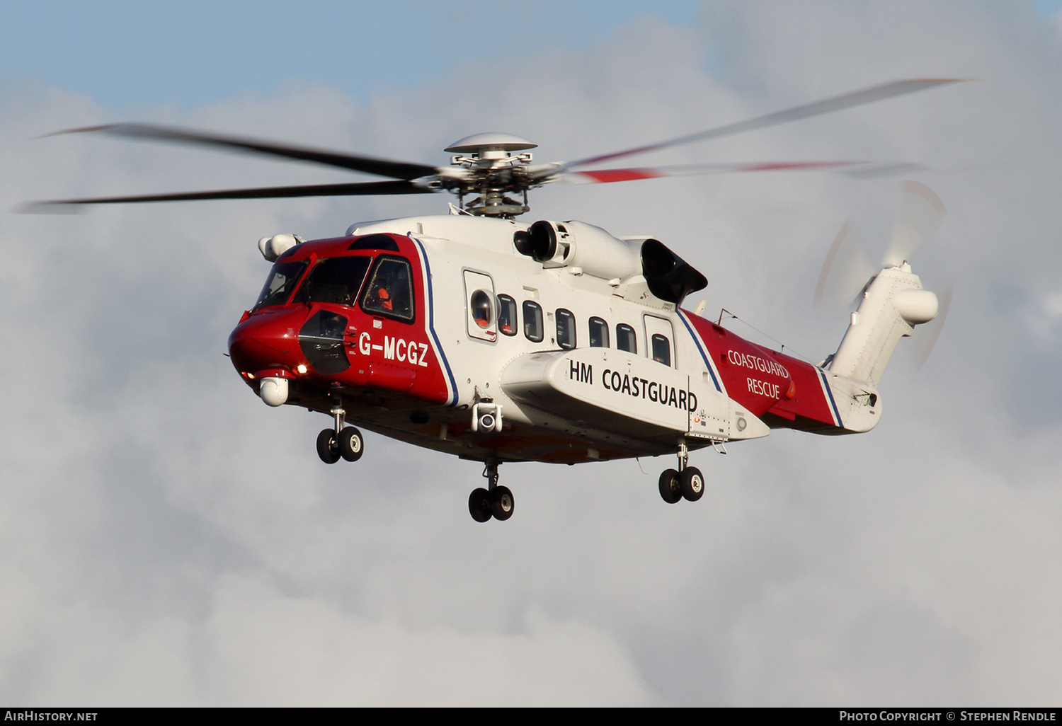 Aircraft Photo of G-MCGZ | Sikorsky S-92A | HM Coastguard | AirHistory.net #407092