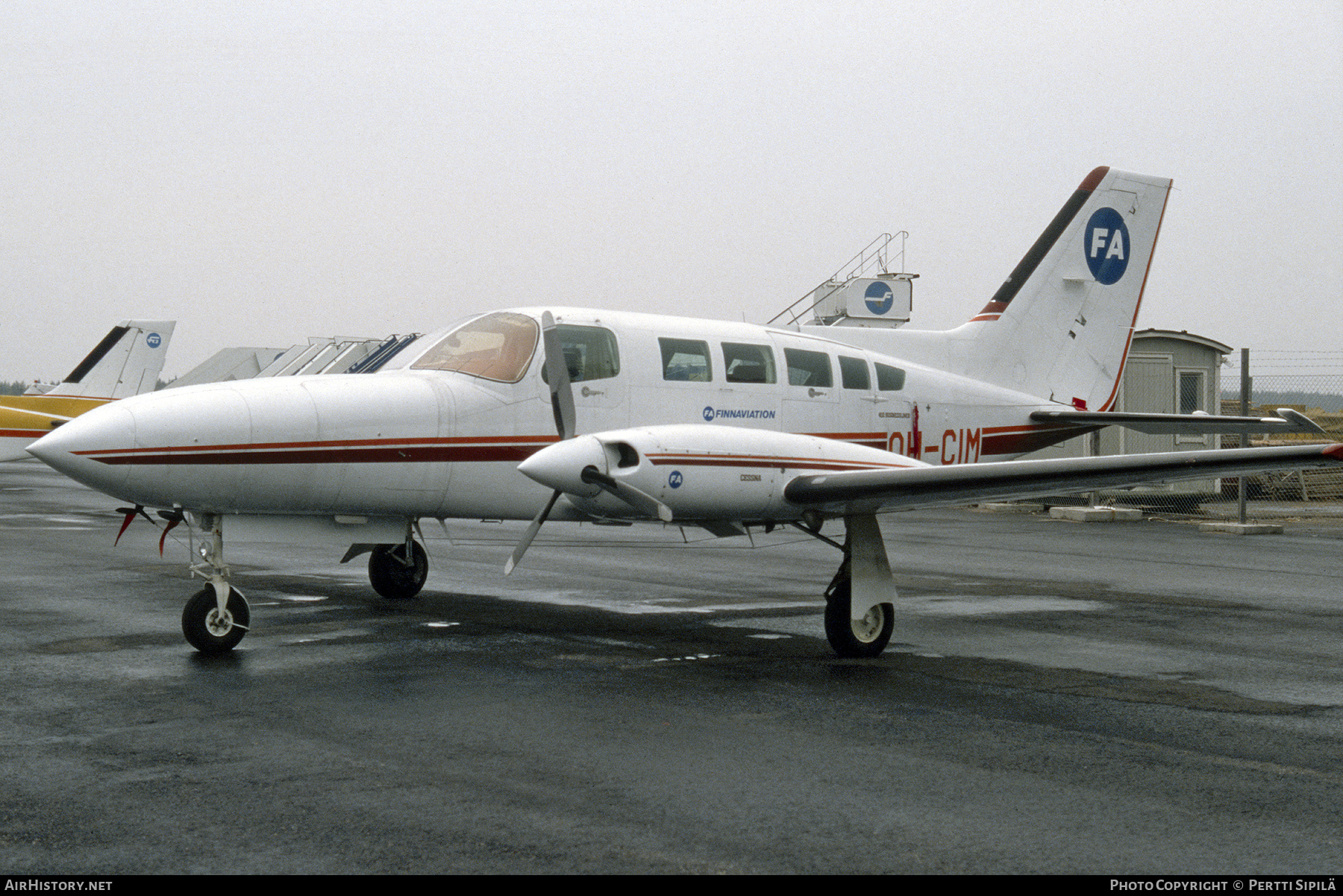 Aircraft Photo of OH-CIM | Cessna 402C Businessliner | Finnaviation | AirHistory.net #407094