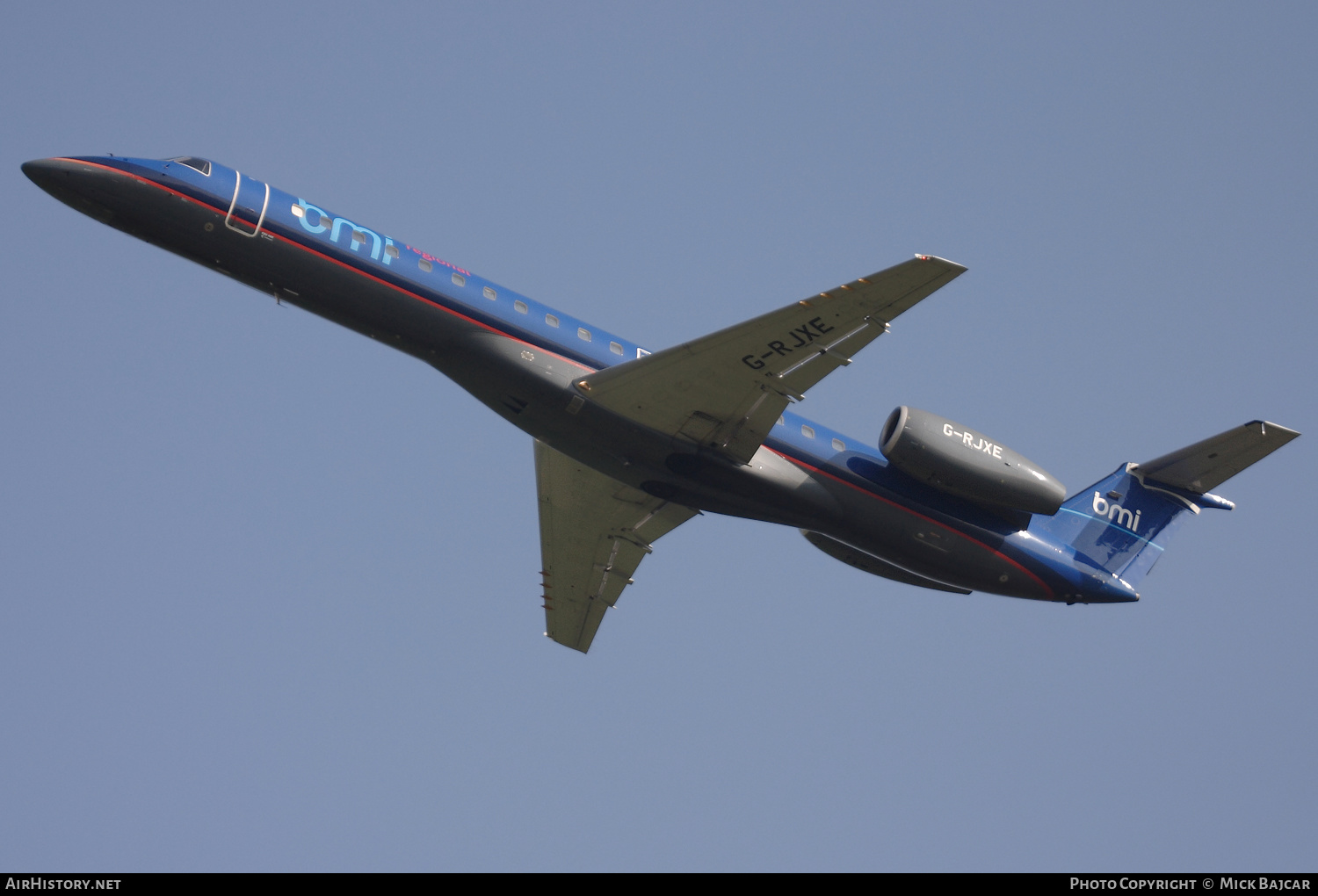 Aircraft Photo of G-RJXE | Embraer ERJ-145EP (EMB-145EP) | BMI Regional | AirHistory.net #407099