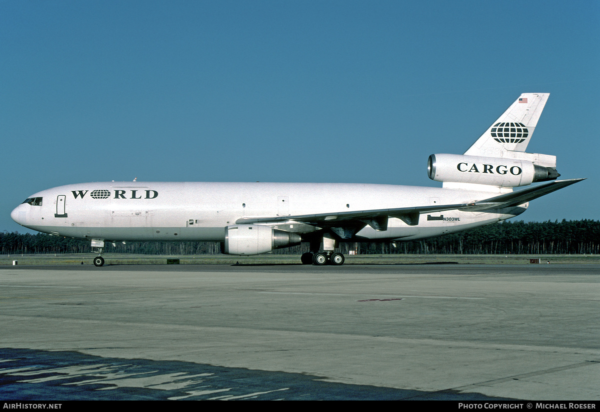 Aircraft Photo of N303WL | McDonnell Douglas DC-10-30(F) | World Airways Cargo | AirHistory.net #407101
