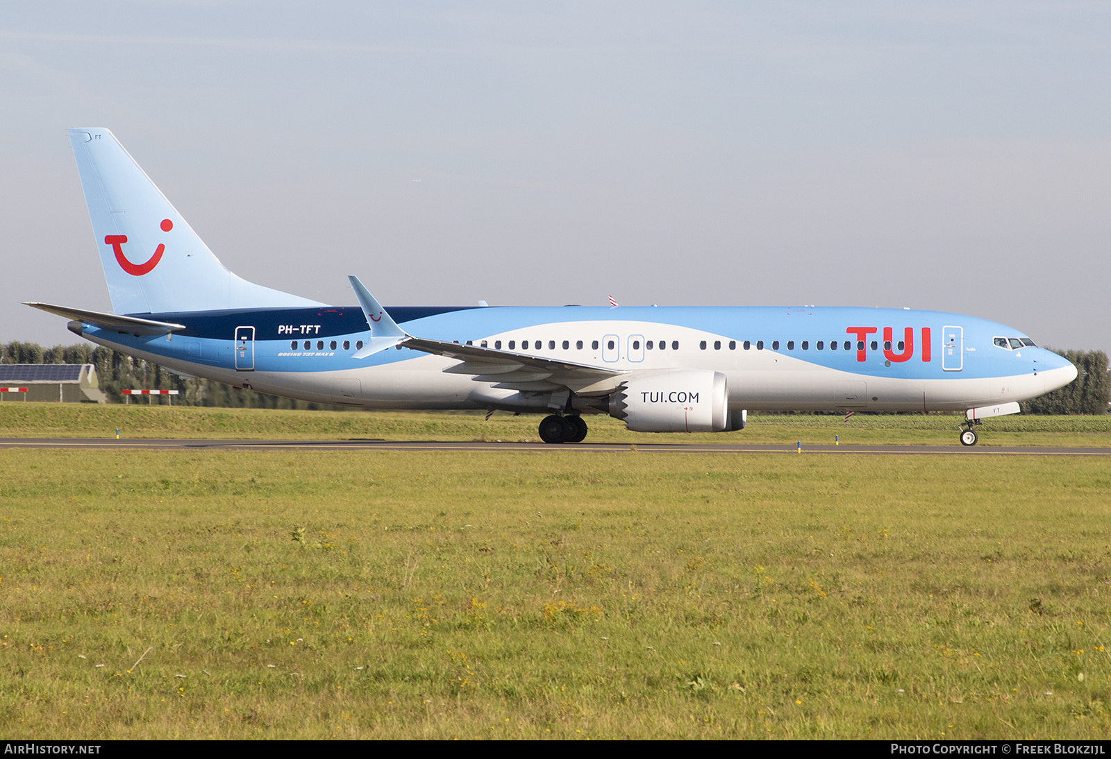 Aircraft Photo of PH-TFT | Boeing 737-8 Max 8 | TUI | AirHistory.net #407128