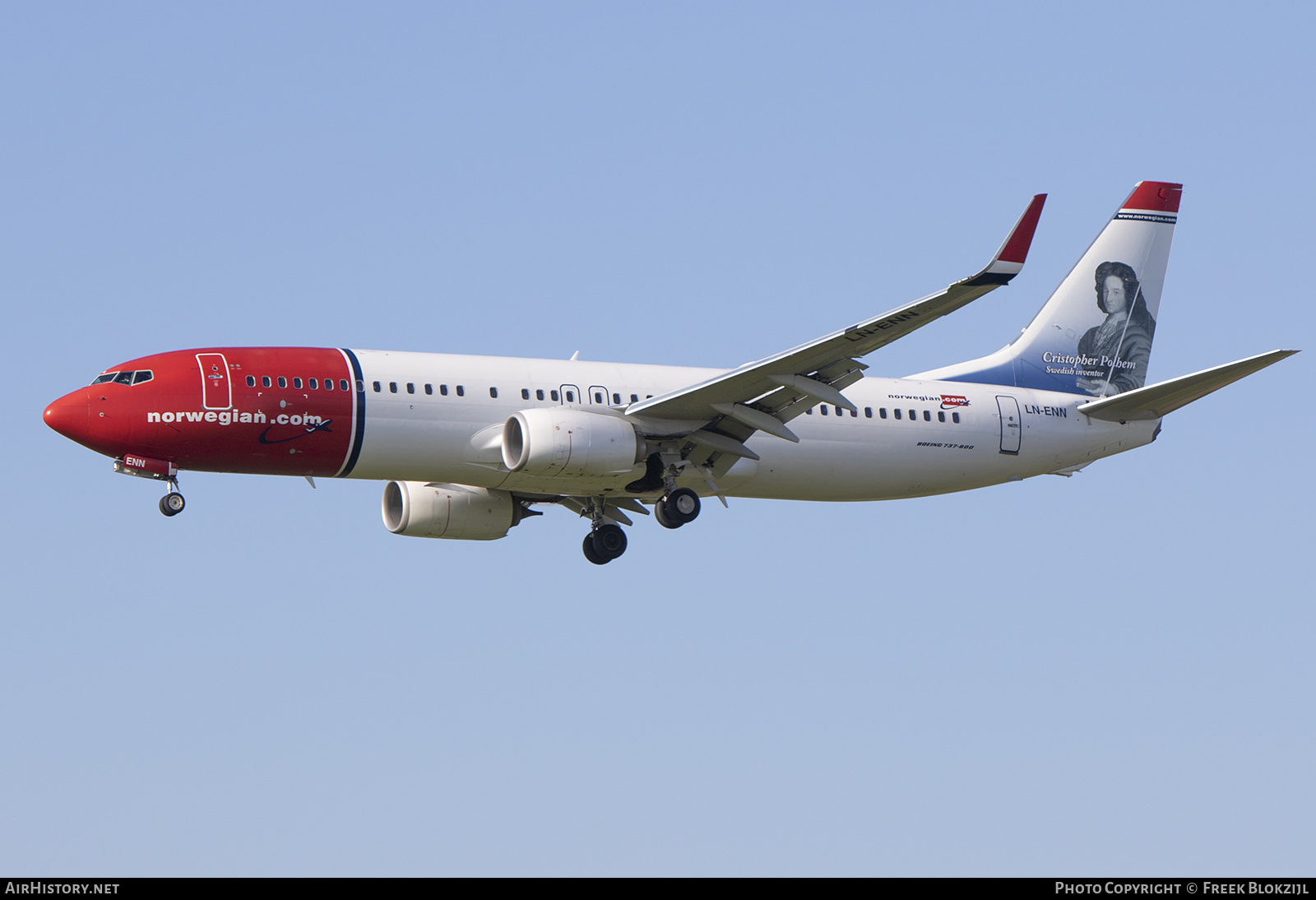Aircraft Photo of LN-ENN | Boeing 737-800 | Norwegian | AirHistory.net #407141