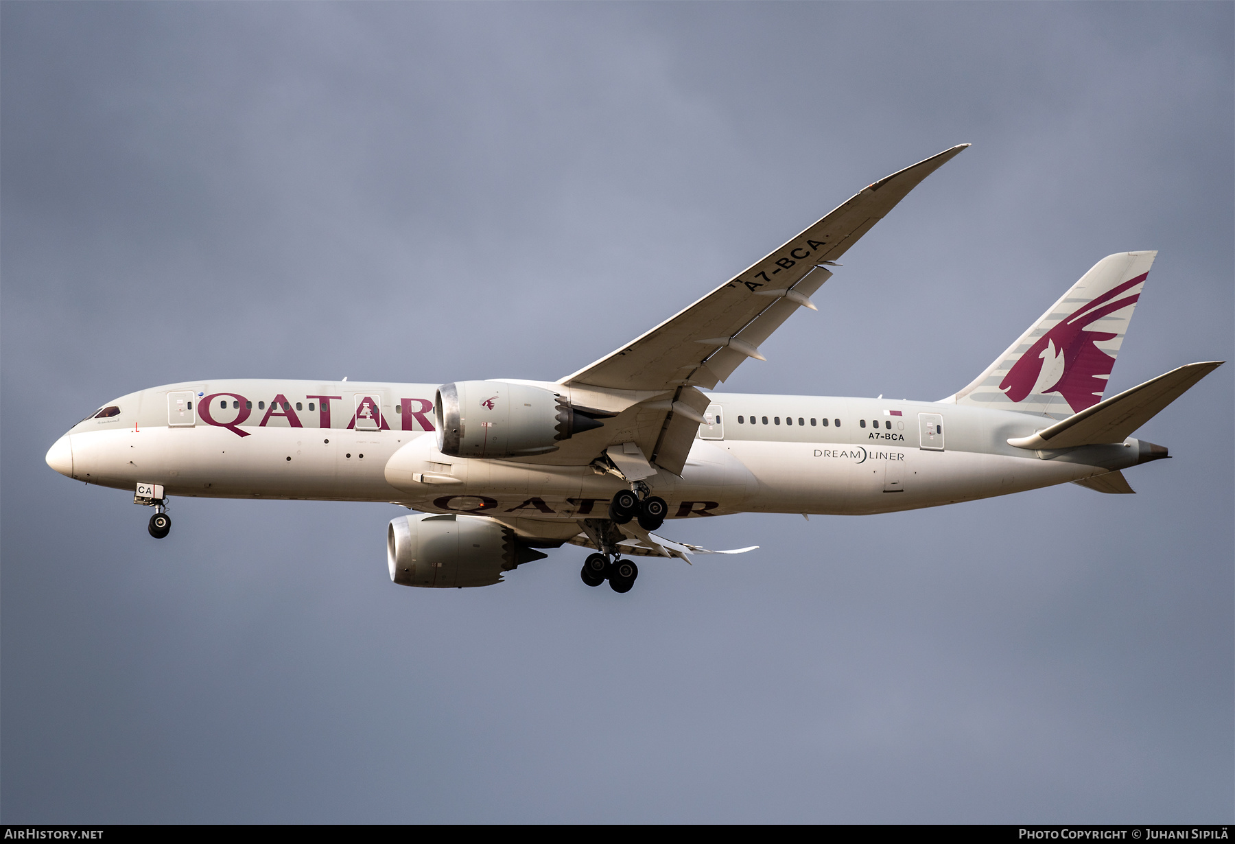 Aircraft Photo of A7-BCA | Boeing 787-8 Dreamliner | Qatar Airways | AirHistory.net #407166
