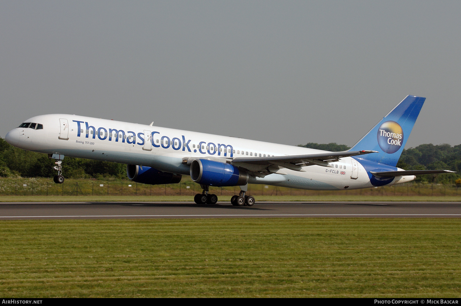 Aircraft Photo of G-FCLB | Boeing 757-28A | Thomas Cook Airlines | AirHistory.net #407172