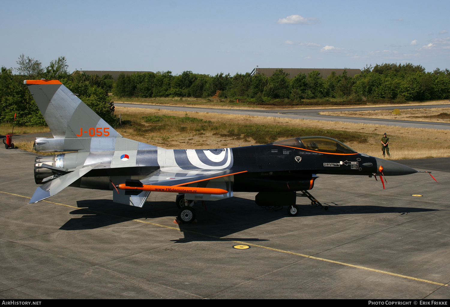 Aircraft Photo of J-055 | General Dynamics F-16AM Fighting Falcon | Netherlands - Air Force | AirHistory.net #407173