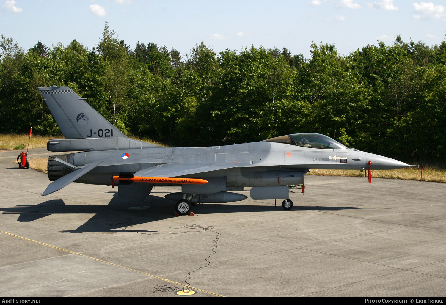 Aircraft Photo of J-021 | General Dynamics F-16AM Fighting Falcon | Netherlands - Air Force | AirHistory.net #407177