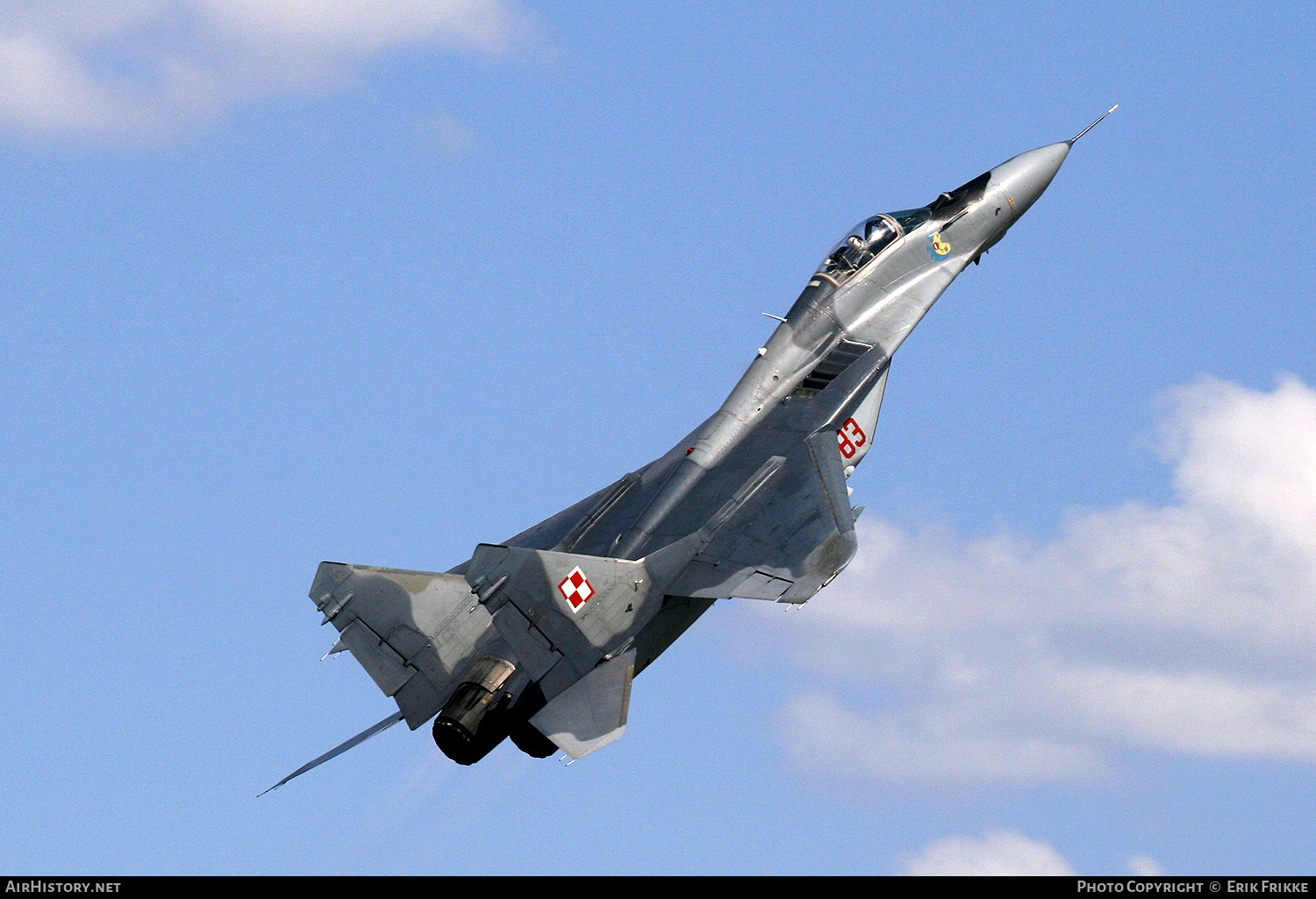 Aircraft Photo of 83 | Mikoyan-Gurevich MiG-29A (9-12A) | Poland - Air Force | AirHistory.net #407189