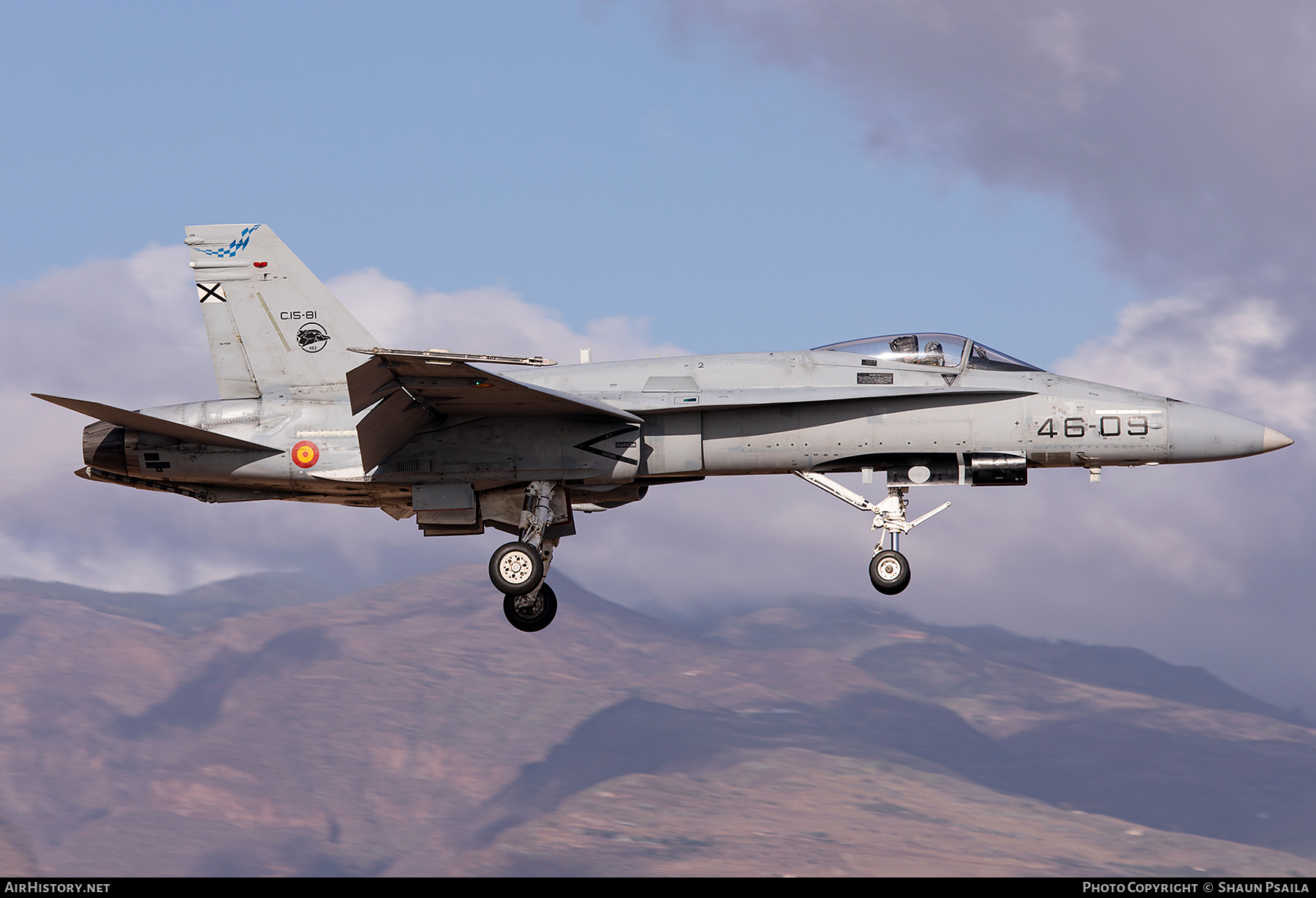 Aircraft Photo of C.15-81 | McDonnell Douglas F/A-18A+ Hornet | Spain - Air Force | AirHistory.net #407194