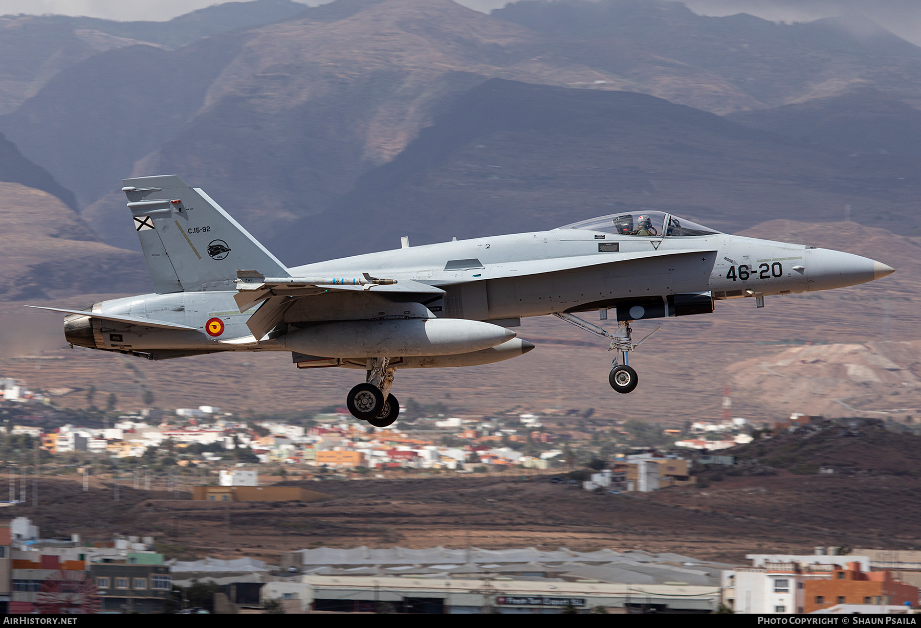 Aircraft Photo of C.15-92 | McDonnell Douglas F/A-18A+ Hornet | Spain - Air Force | AirHistory.net #407200