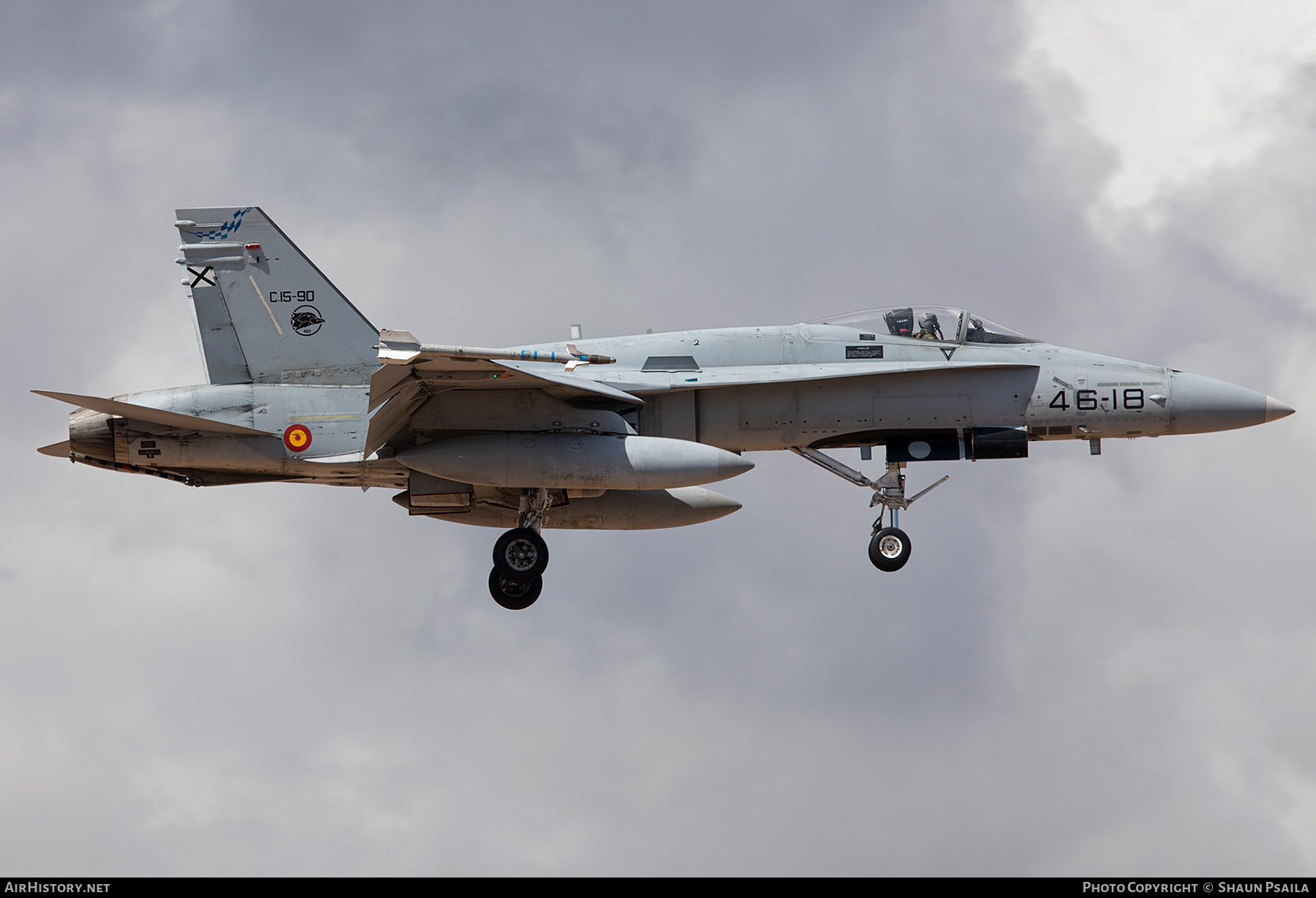 Aircraft Photo of C.15-90 | McDonnell Douglas F/A-18A+ Hornet | Spain - Air Force | AirHistory.net #407202