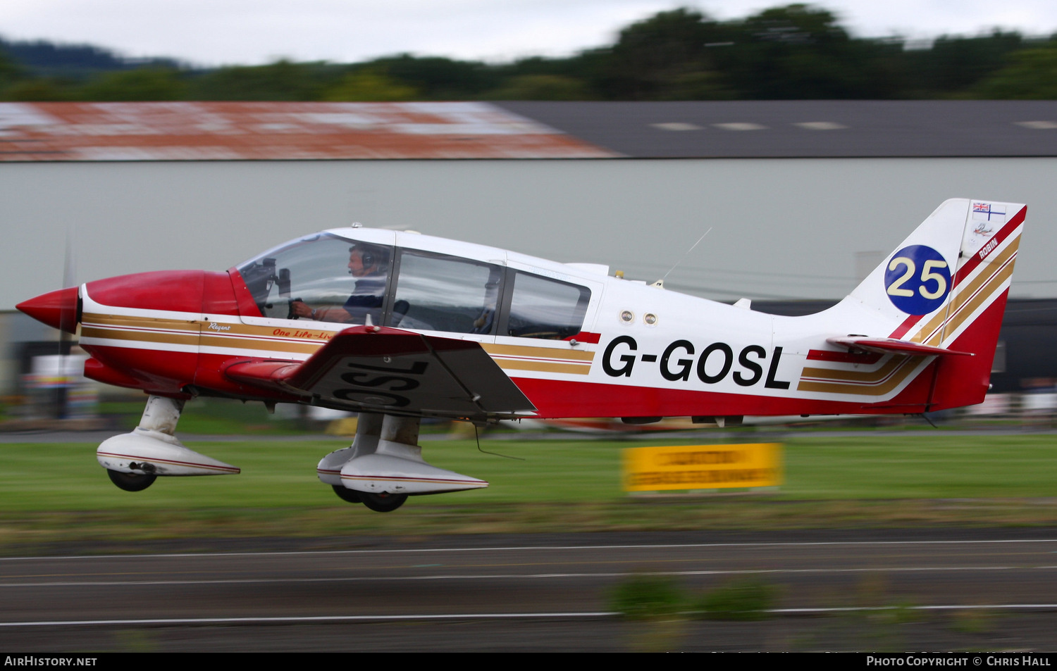 Aircraft Photo of G-GOSL | Robin DR-400-180 Regent | AirHistory.net #407203