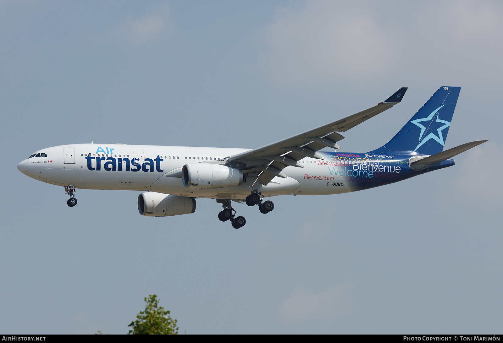 Aircraft Photo of C-GUBC | Airbus A330-243 | Air Transat | AirHistory.net #407205