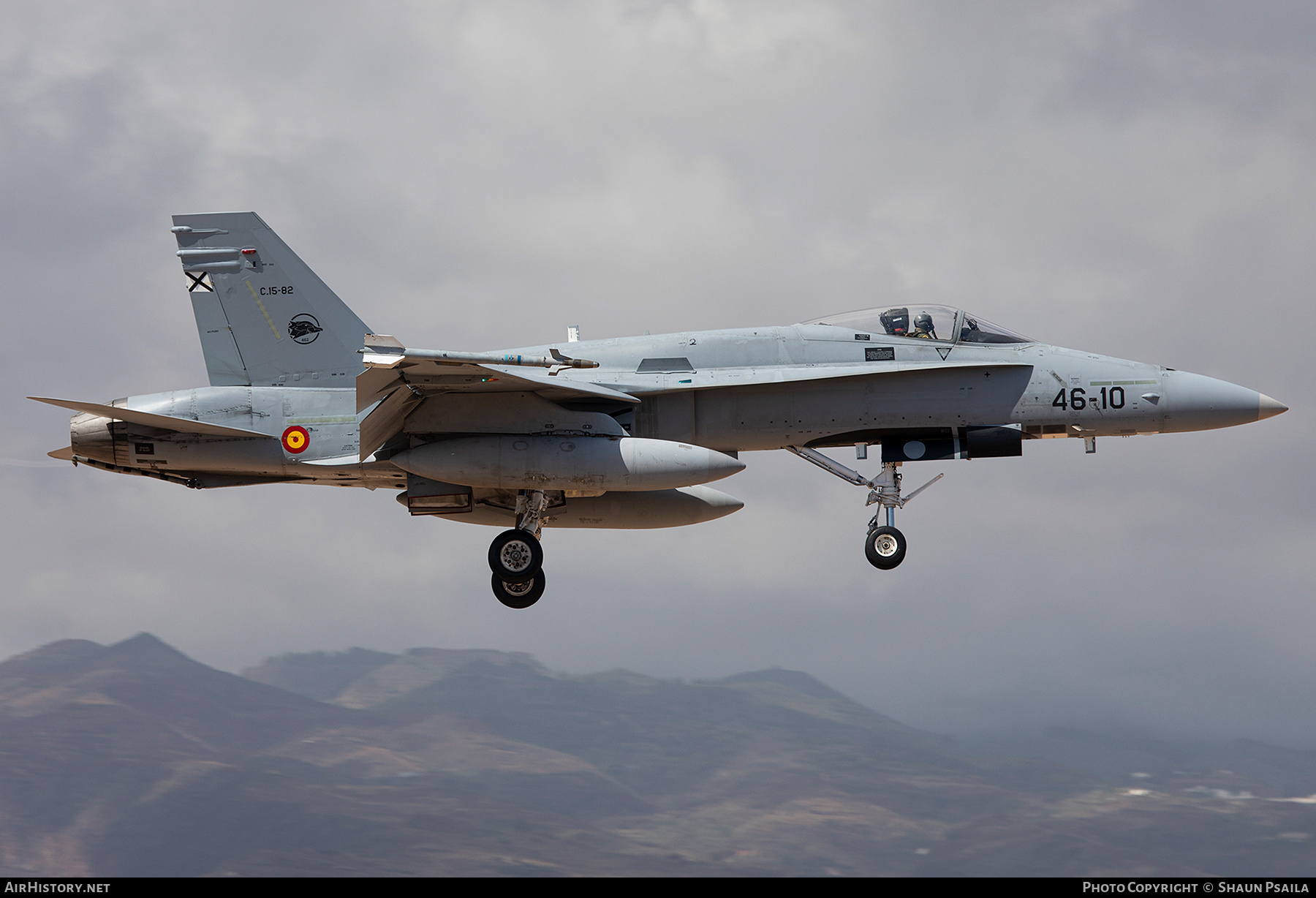 Aircraft Photo of C.15-82 | McDonnell Douglas F/A-18A+ Hornet | Spain - Air Force | AirHistory.net #407206