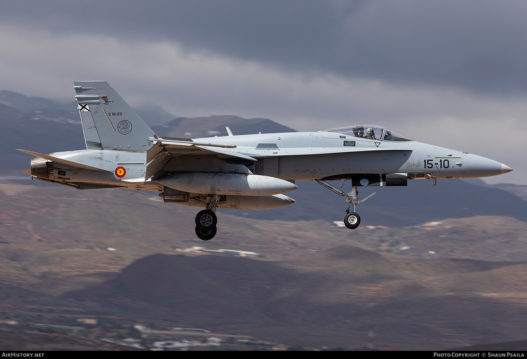 Aircraft Photo of C.15-23 | McDonnell Douglas EF-18A Hornet | Spain - Air Force | AirHistory.net #407210
