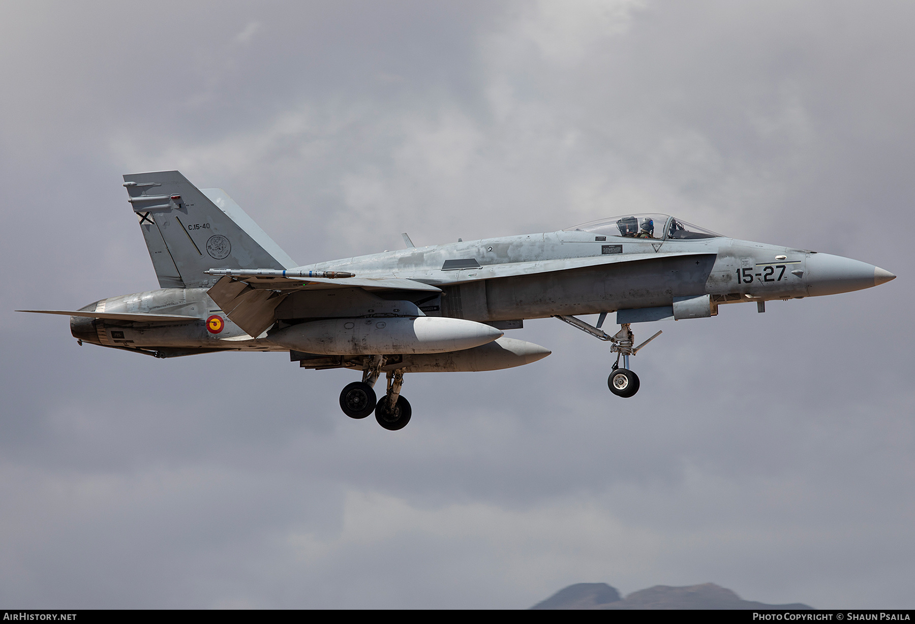 Aircraft Photo of C.15-40 | McDonnell Douglas EF-18M Hornet | Spain - Air Force | AirHistory.net #407224