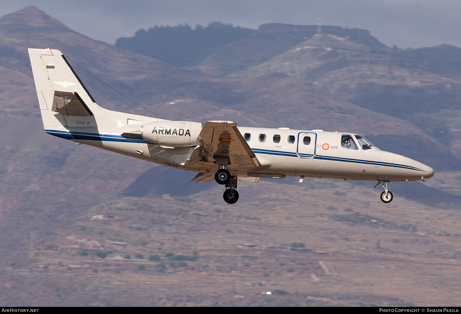 Aircraft Photo of U.20-2 | Cessna 550 Citation II | Spain - Navy | AirHistory.net #407227
