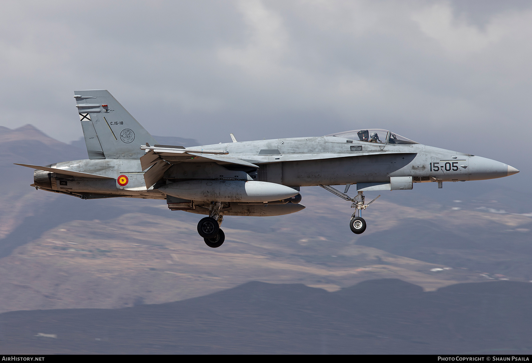 Aircraft Photo of C.15-18 | McDonnell Douglas EF-18M Hornet | Spain - Air Force | AirHistory.net #407231