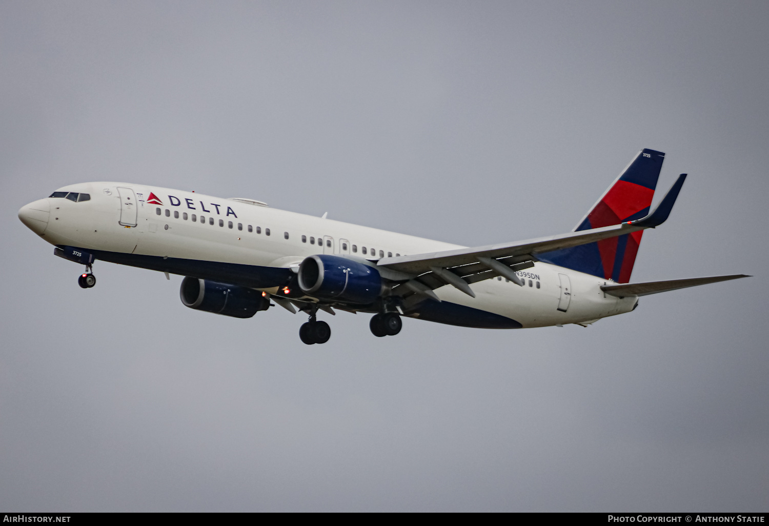 Aircraft Photo of N395DN | Boeing 737-832 | Delta Air Lines | AirHistory.net #407266