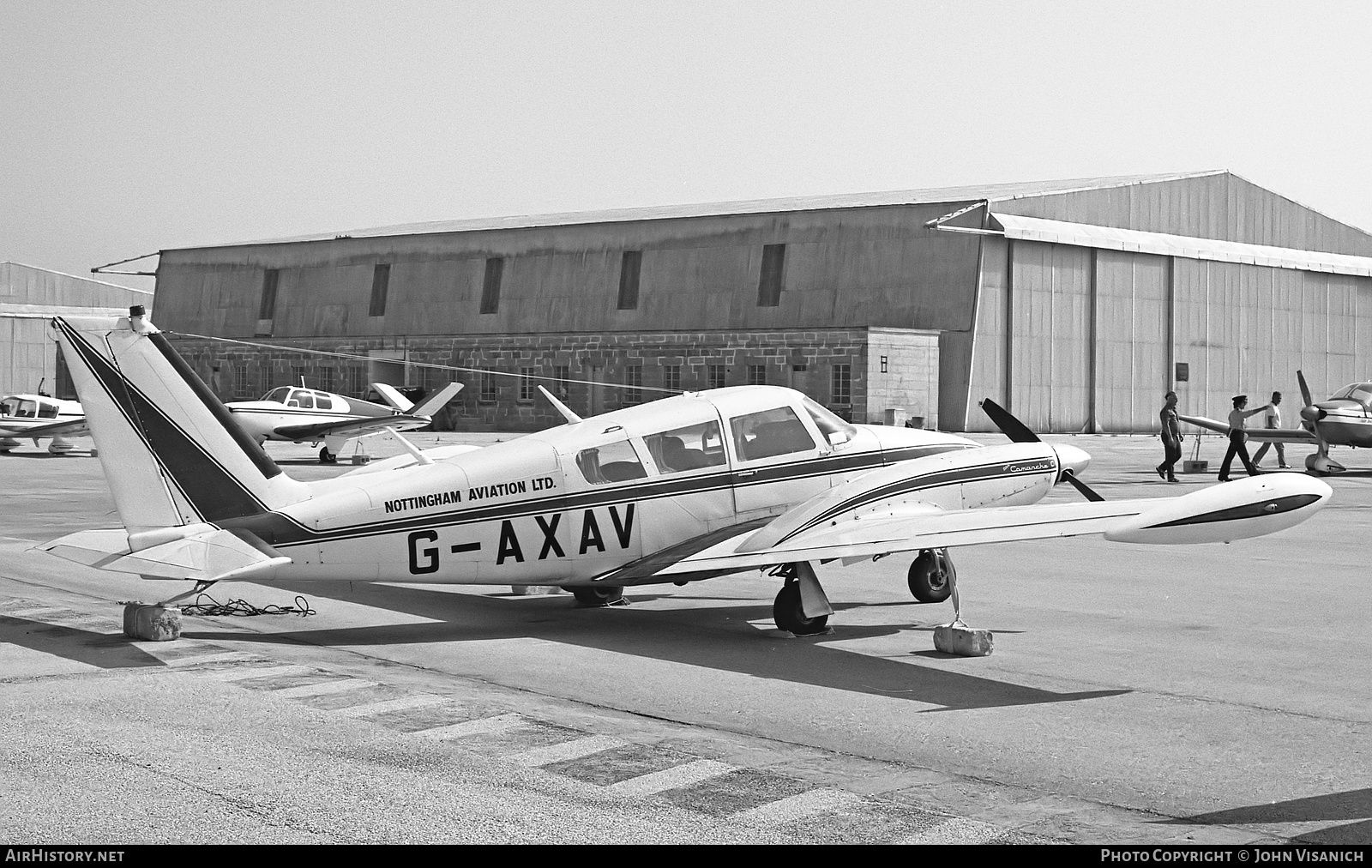 Aircraft Photo of G-AXAV | Piper PA-30-160 Twin Comanche C | Nottingham Aviation | AirHistory.net #407269
