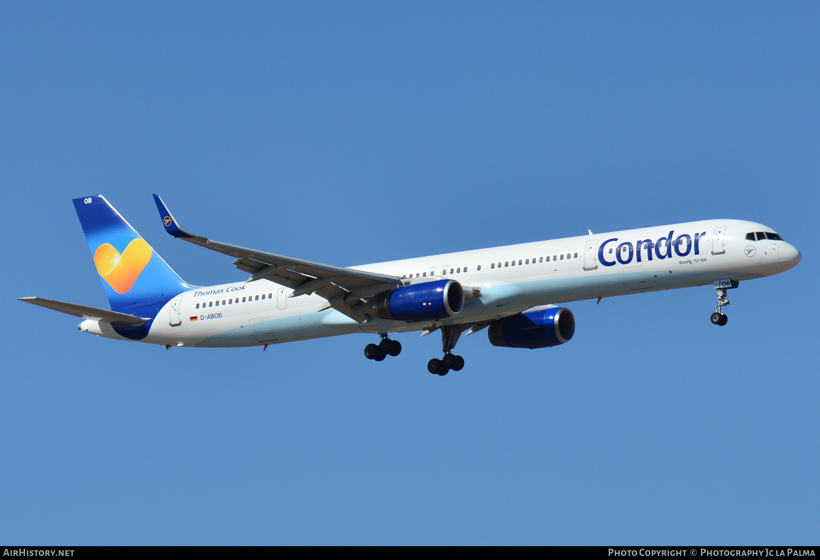 Aircraft Photo of D-ABOB | Boeing 757-330 | Condor Flugdienst | AirHistory.net #407289