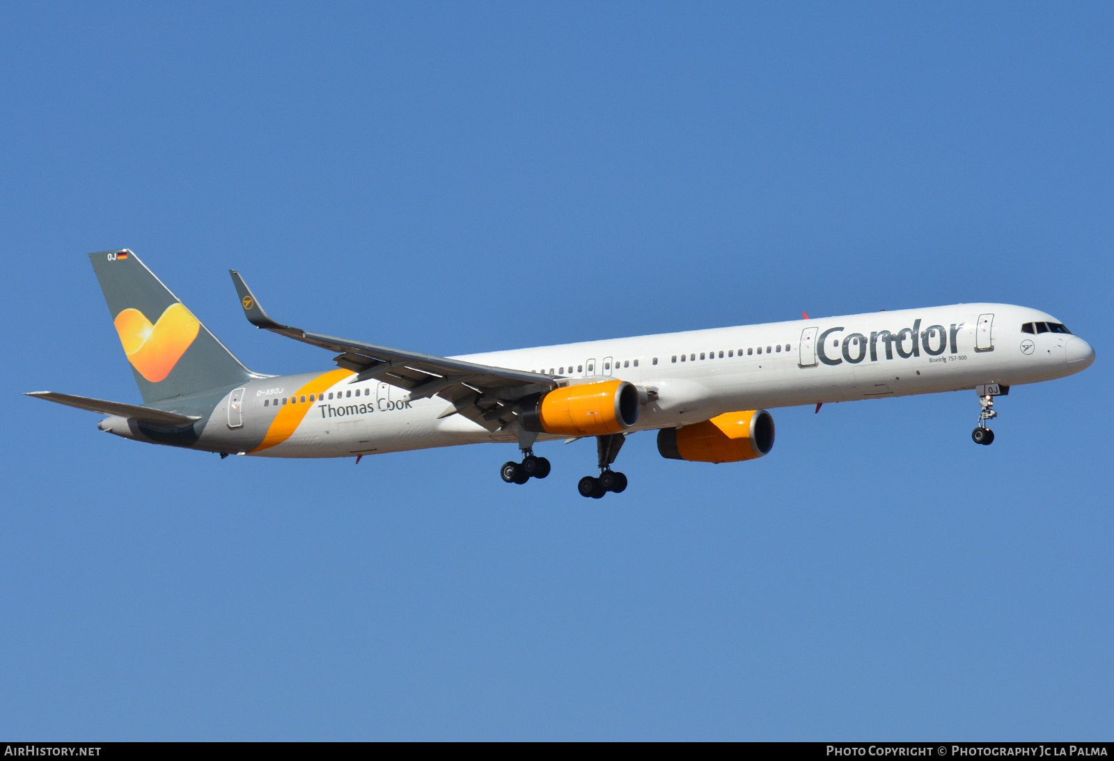Aircraft Photo of D-ABOJ | Boeing 757-330 | Condor Flugdienst | AirHistory.net #407299