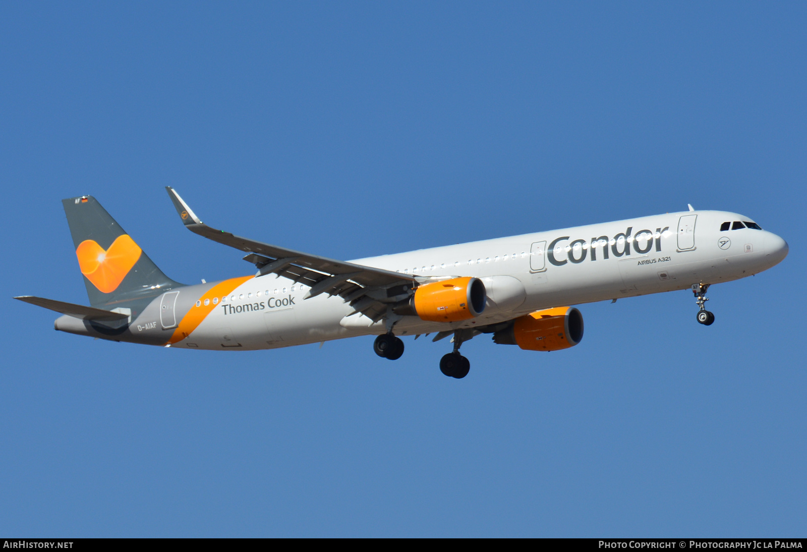 Aircraft Photo of D-AIAF | Airbus A321-211 | Condor Flugdienst | AirHistory.net #407305