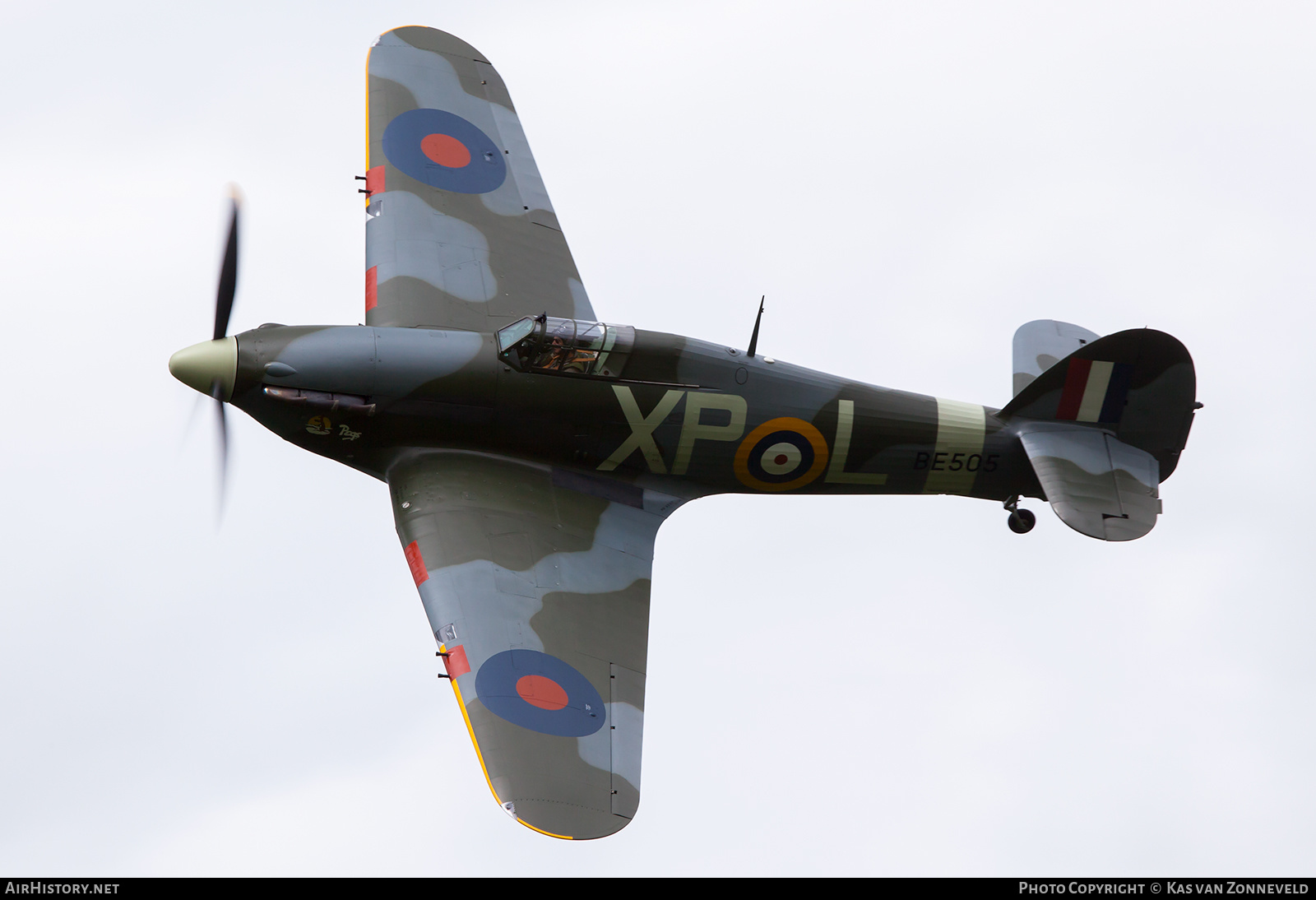 Aircraft Photo of G-HHII / BE505 | Hawker Hurricane Mk2B | UK - Air Force | AirHistory.net #407307