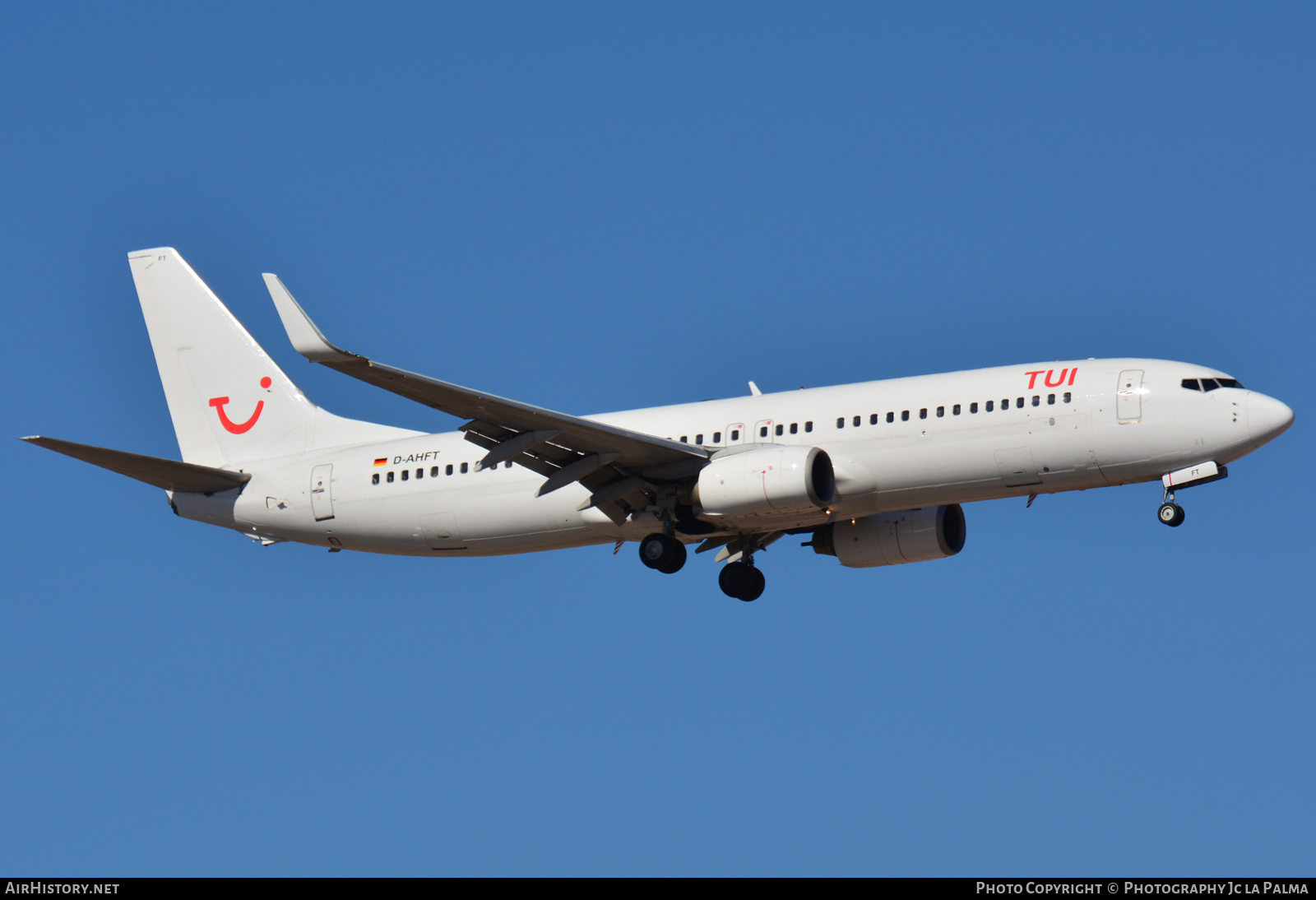 Aircraft Photo of D-AHFT | Boeing 737-8K5 | TUI | AirHistory.net #407315