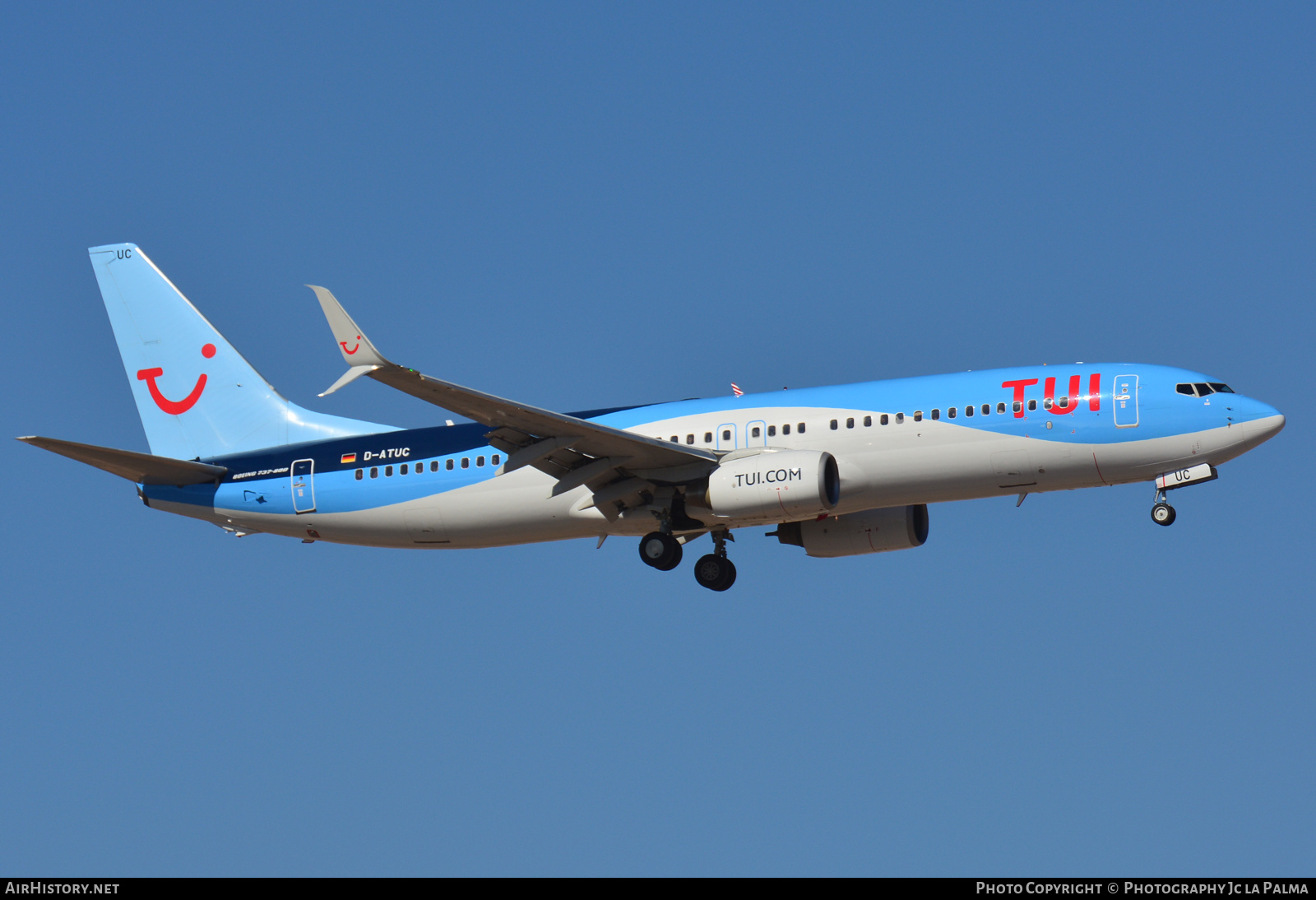 Aircraft Photo of D-ATUC | Boeing 737-8K5 | TUI | AirHistory.net #407323