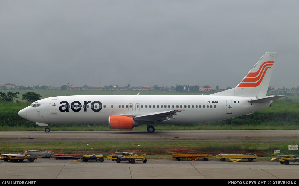 Aircraft Photo of 5N-BJA | Boeing 737-4B7 | AeroContractors of Nigeria | AirHistory.net #407326