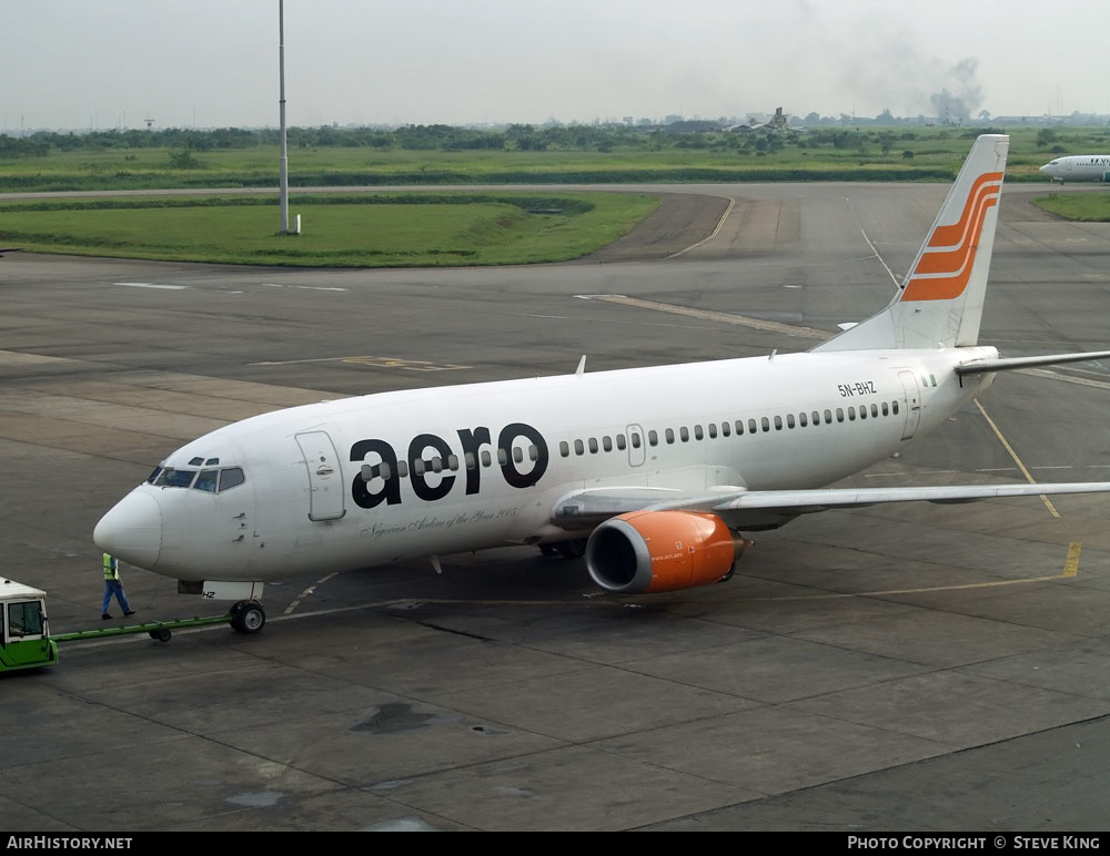 Aircraft Photo of 5N-BHZ | Boeing 737-322 | AeroContractors of Nigeria | AirHistory.net #407330
